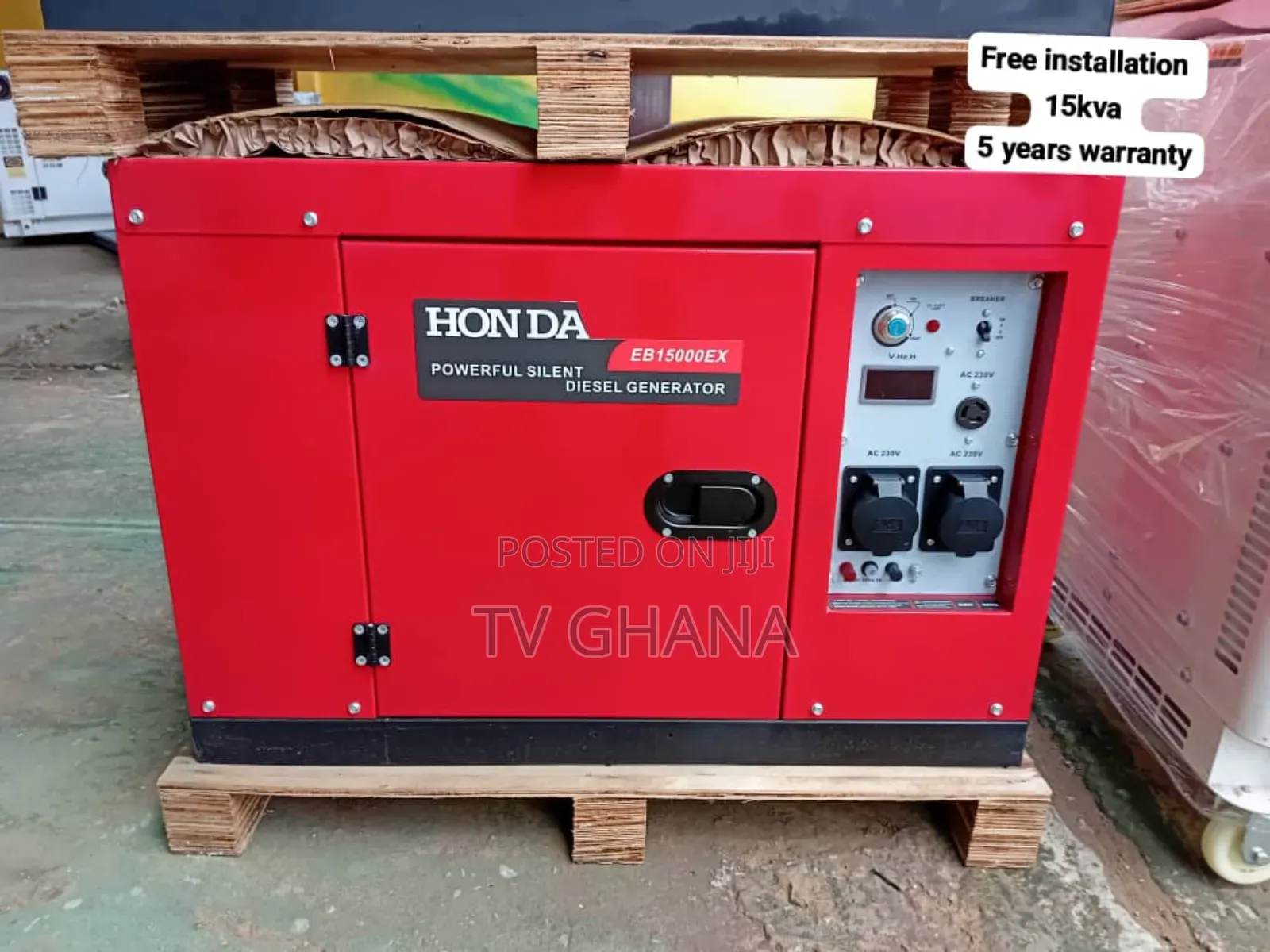 Luminatower 15kva Honda