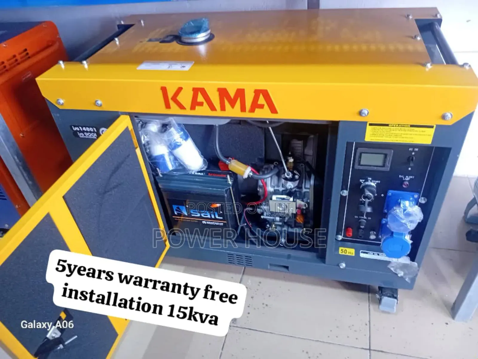 Dynamo Xtreme Kama Diesel Generator 15kva