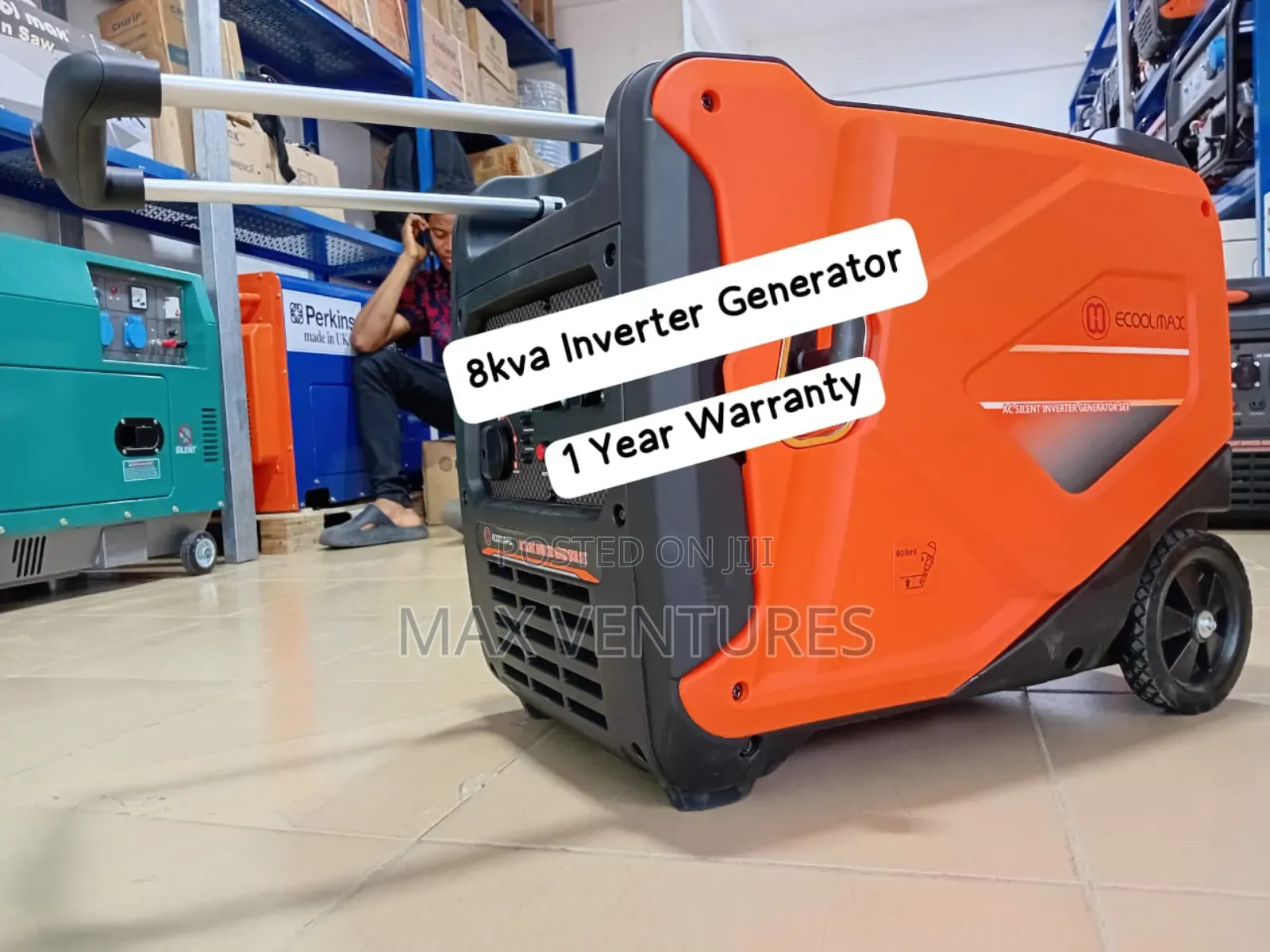 8kva Gasoline Ecoolmax Inverter Generator Supraprime