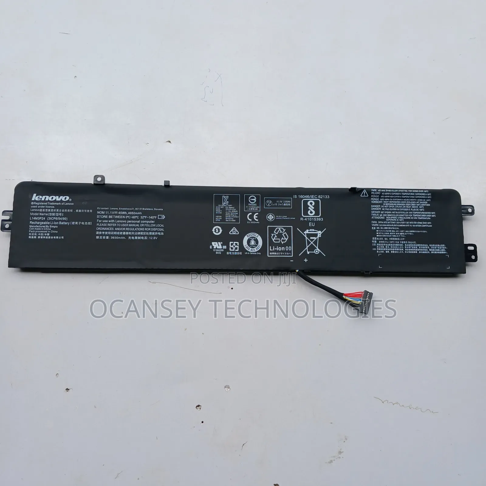 Original Lenovo L14m3p24 Battery for Y700 Y520