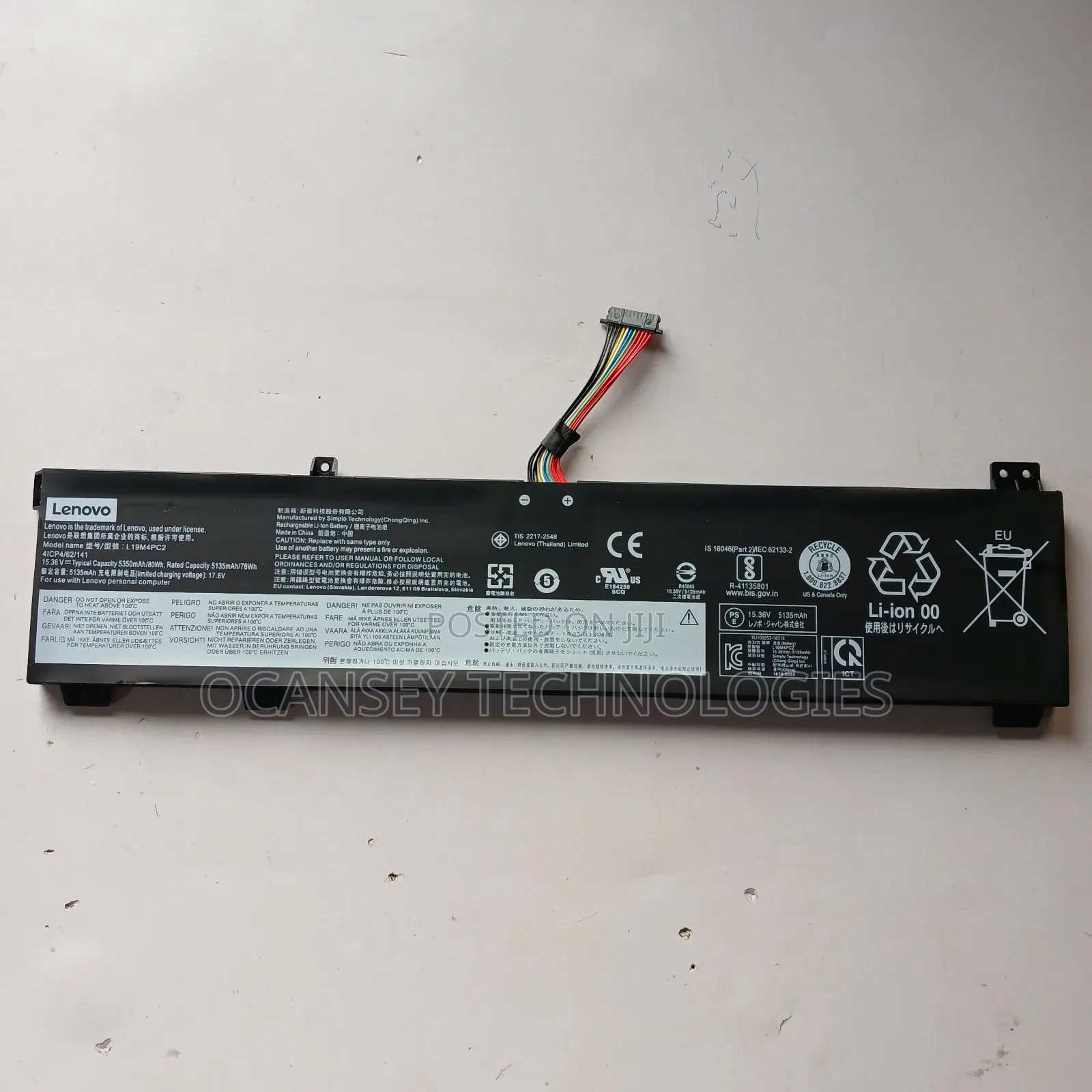 Original Lenovo L19c4pc2 Laptop Battery for Legion 7
