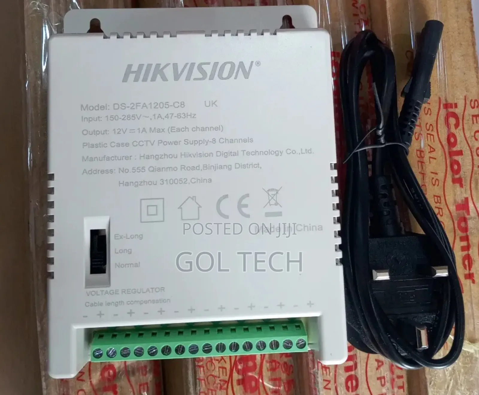 8ch Hikvision Power Supply Ds-2fa1205-C8
