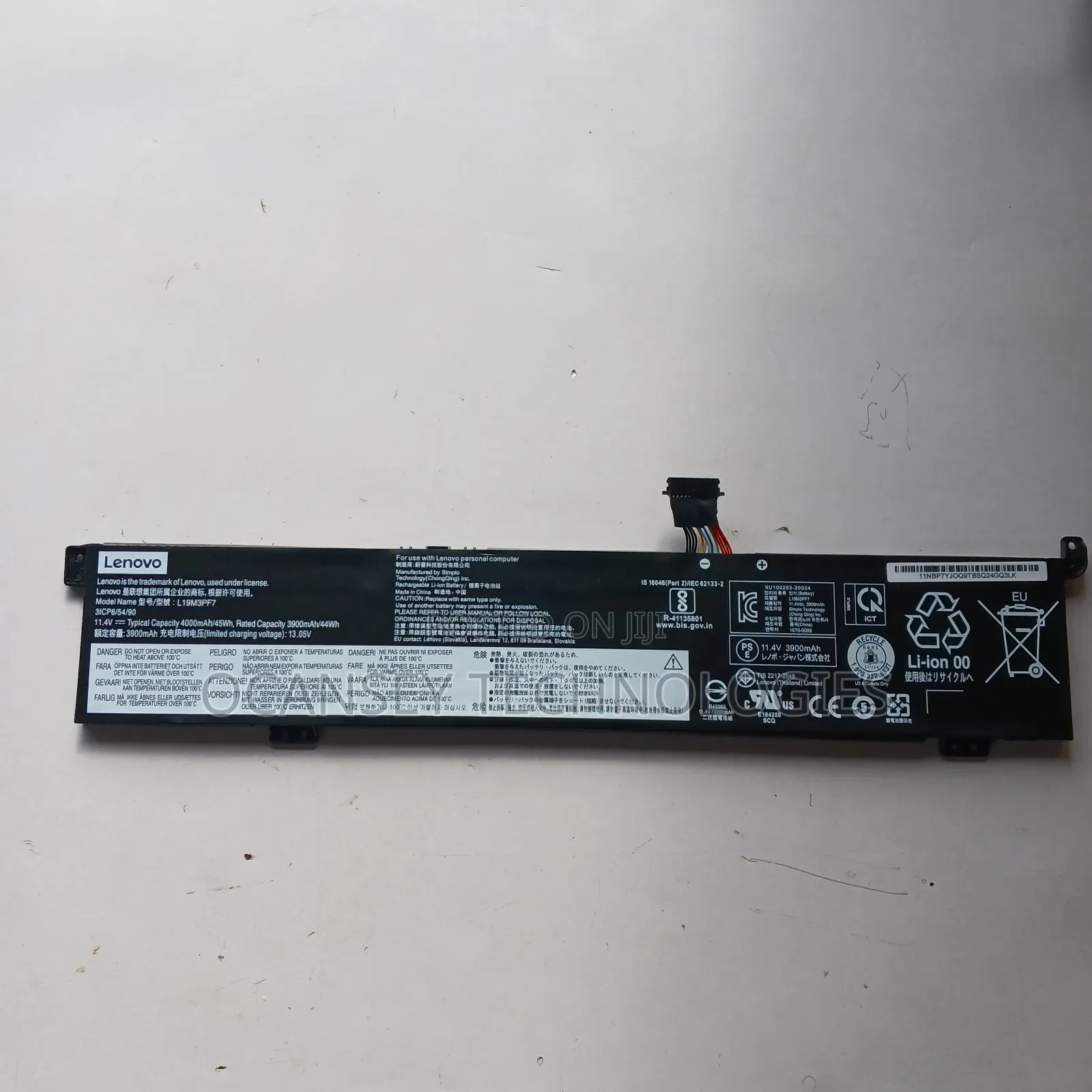 Original Lenovo L19m3pf7 Battery for Ideapad 5-14itl05 Serie