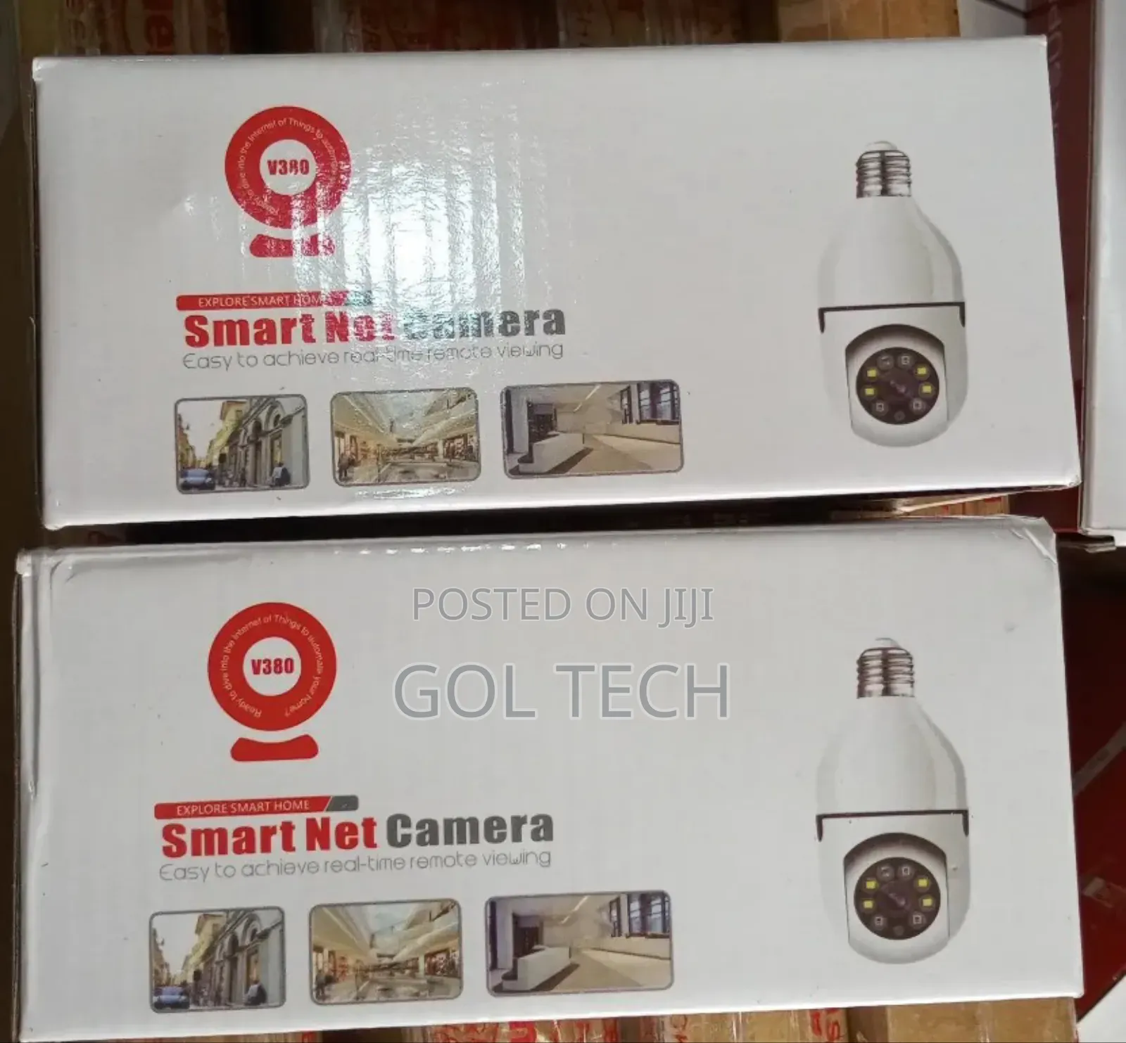 V380 Smart Wifi Bulb Camera PTZ Bulb Camera 2mp