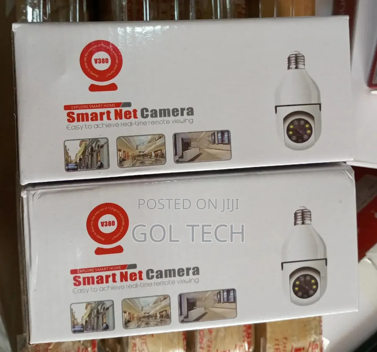 V380 Smart Wifi Bulb Camera PTZ Bulb Camera 2mp