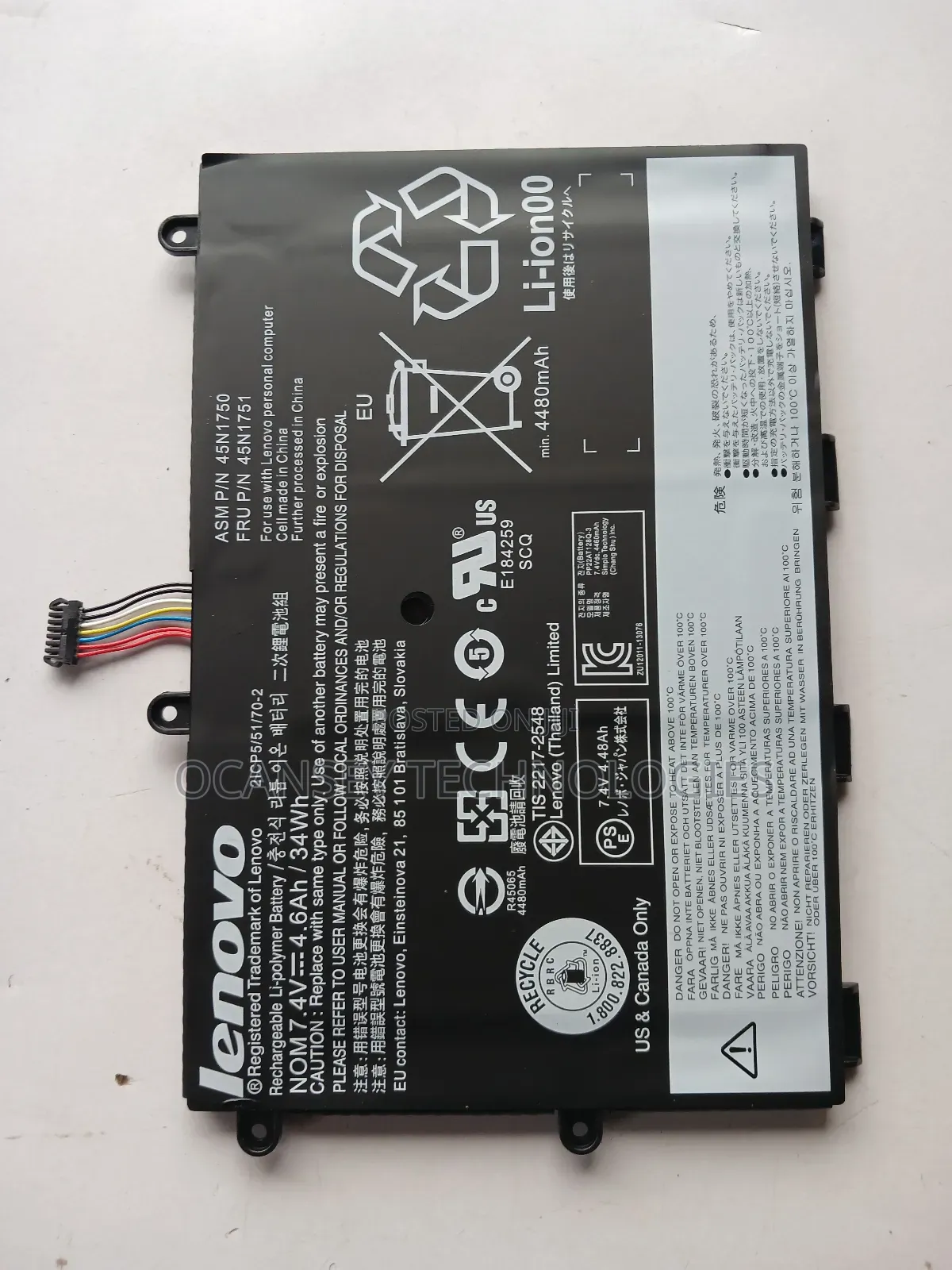 Original Lenovo 45n1750 Laptop Battery for Yoga 11e