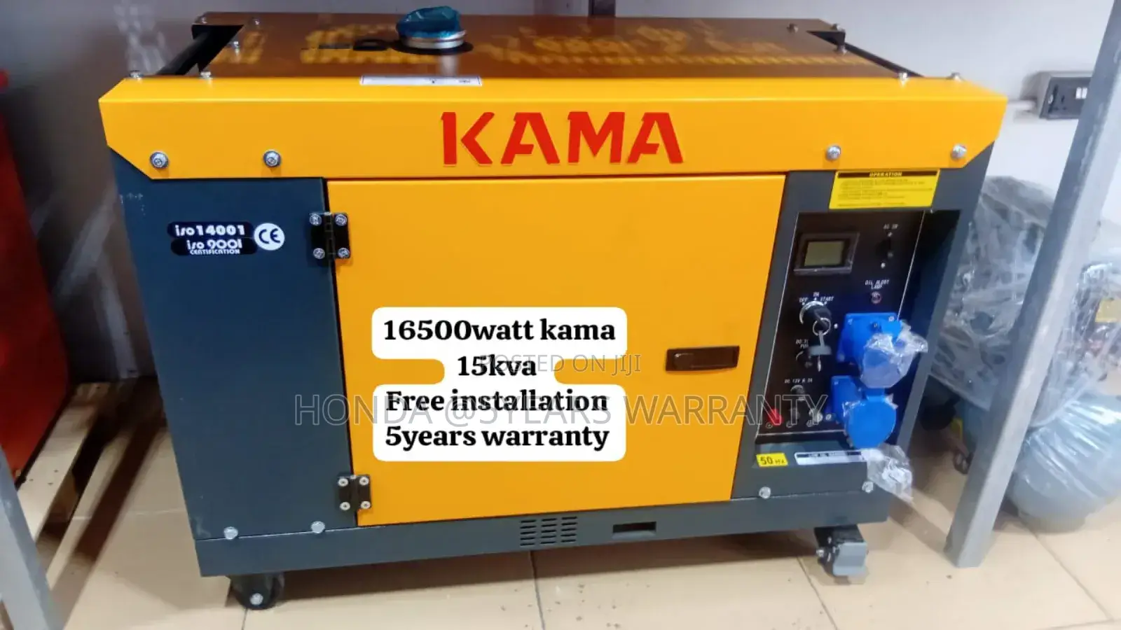 Eco- Friendly Generator Options Kama 15kva 16500wax Diesel