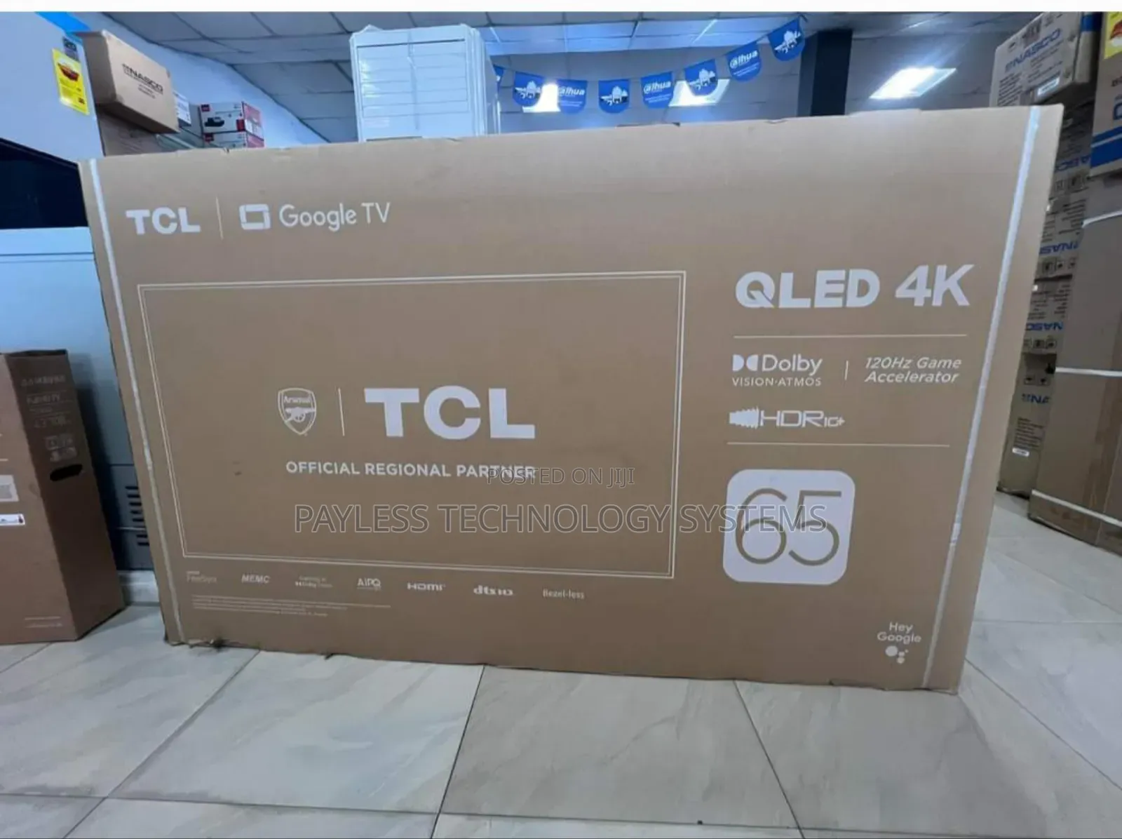 TCL 65 Inches Qled Uhd Android Digital Televisions