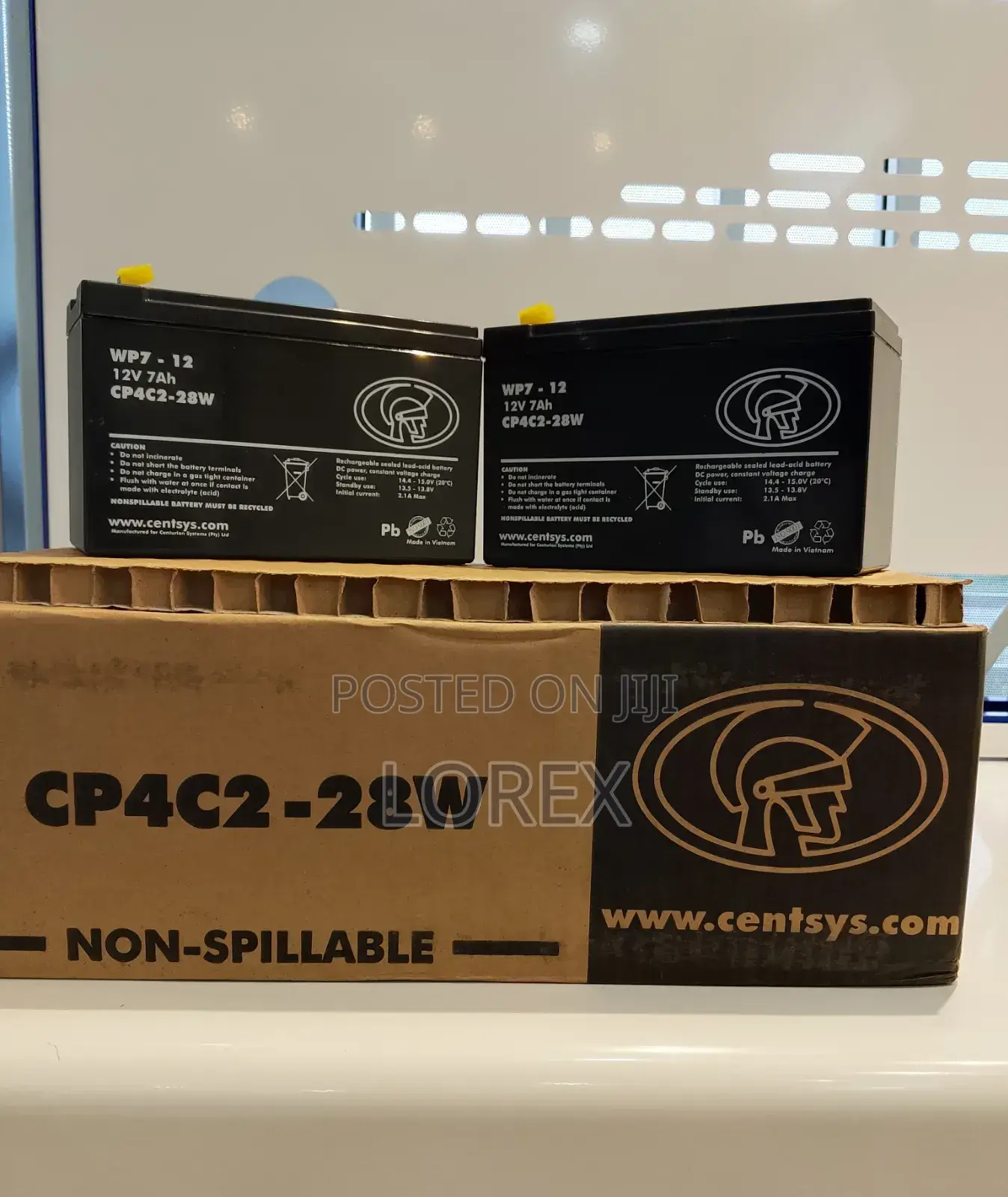 Centurion Gate Motor Battery 12v 7ah