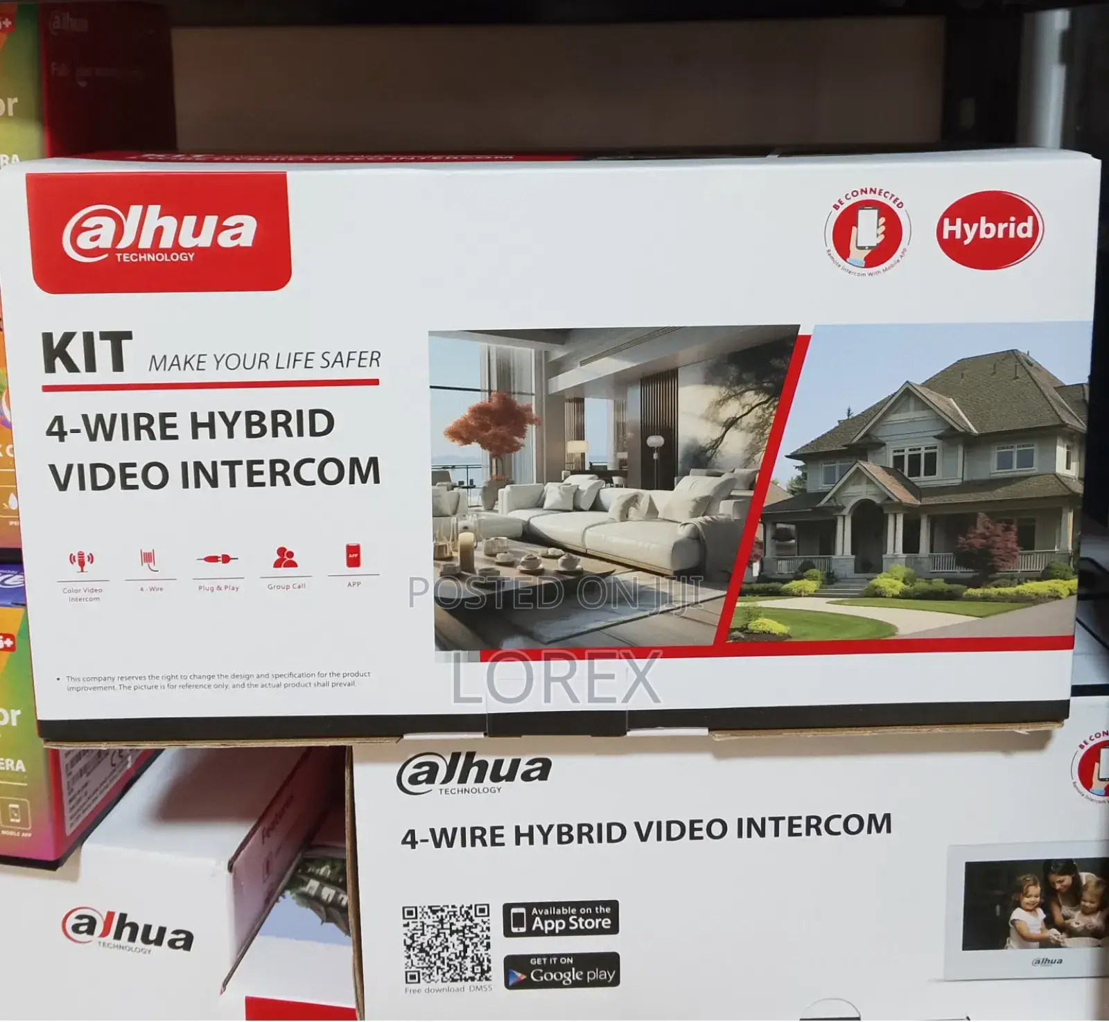 Dahua Video Intercom Door Bell Hybrid Dhi-kth01