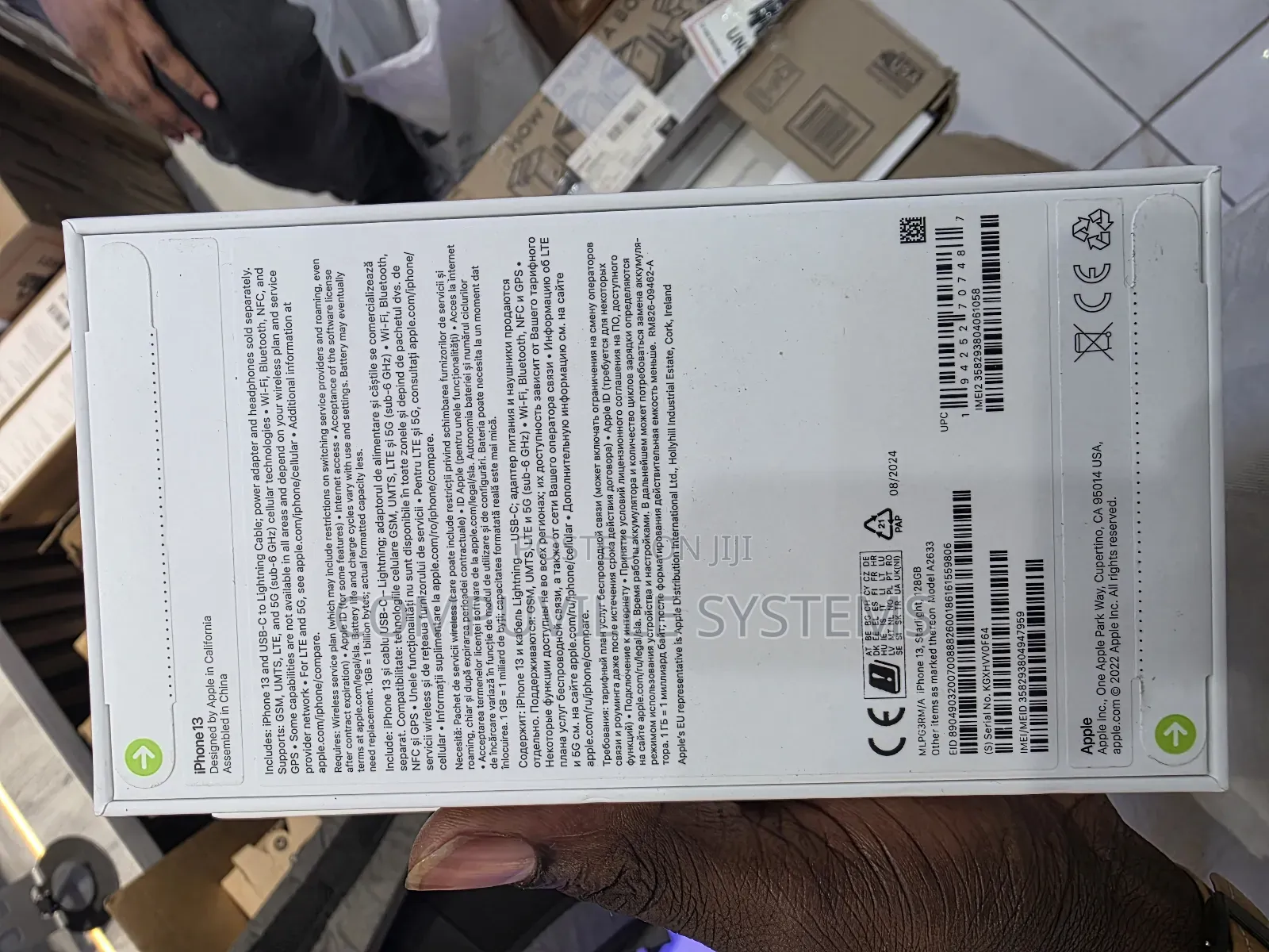 New Apple iPhone 13 128 GB White