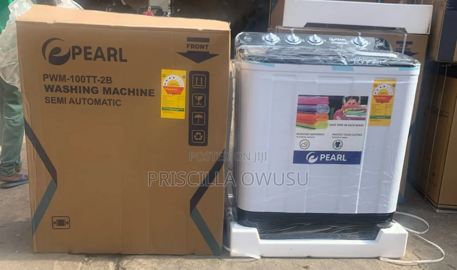 Pearl 12kg, 15kg, 18kg Semi-Automatic Washing Machine