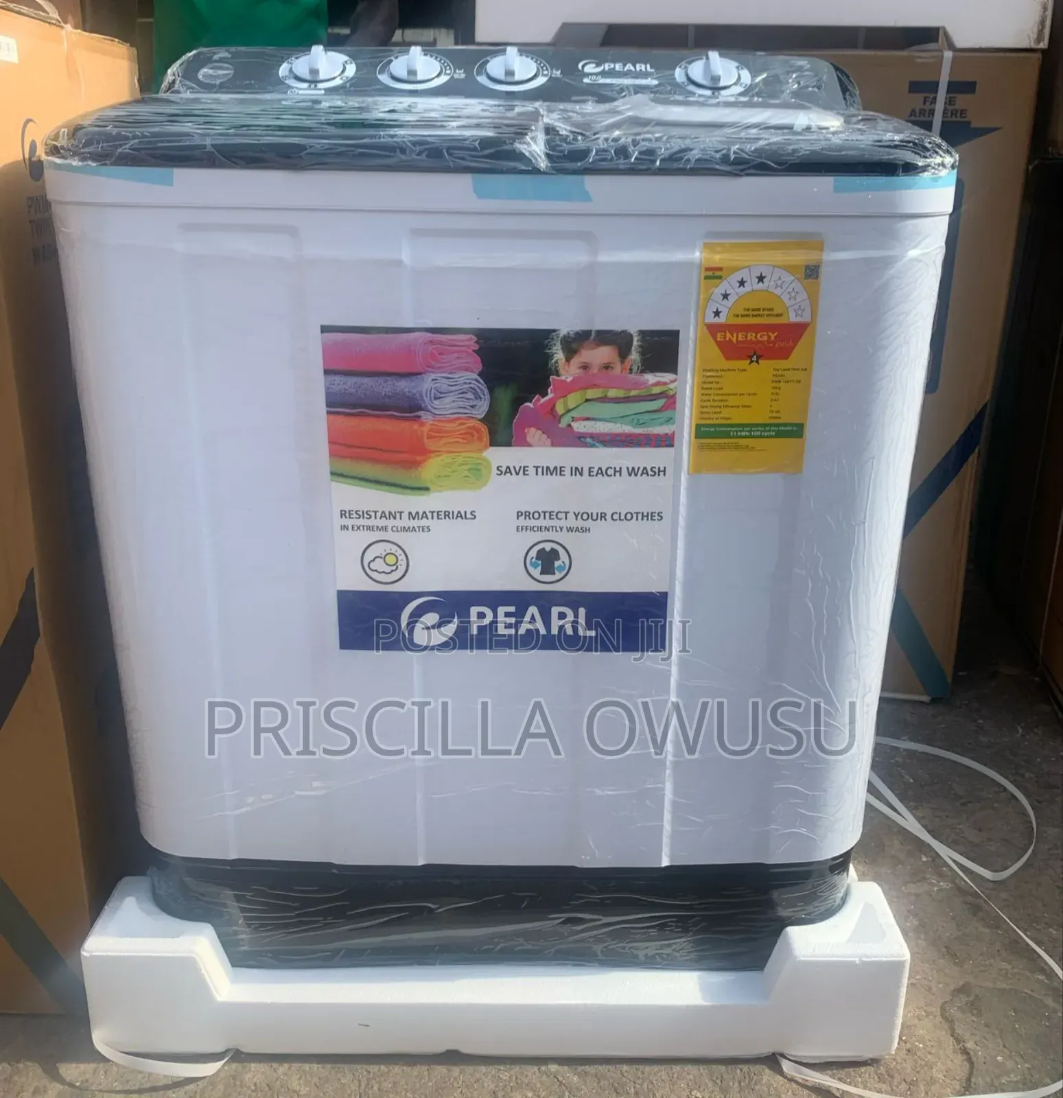 Pearl 12kg, 15kg, 18kg Semi-Automatic Washing Machine