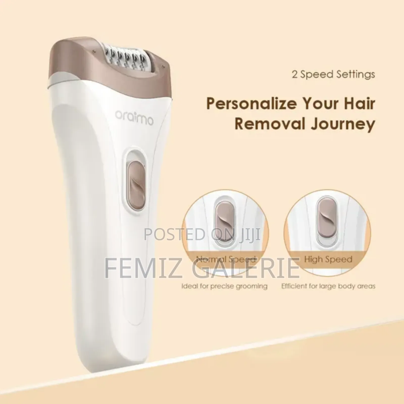 Oraimo Silksmooth Women Hair Removal Epilator
