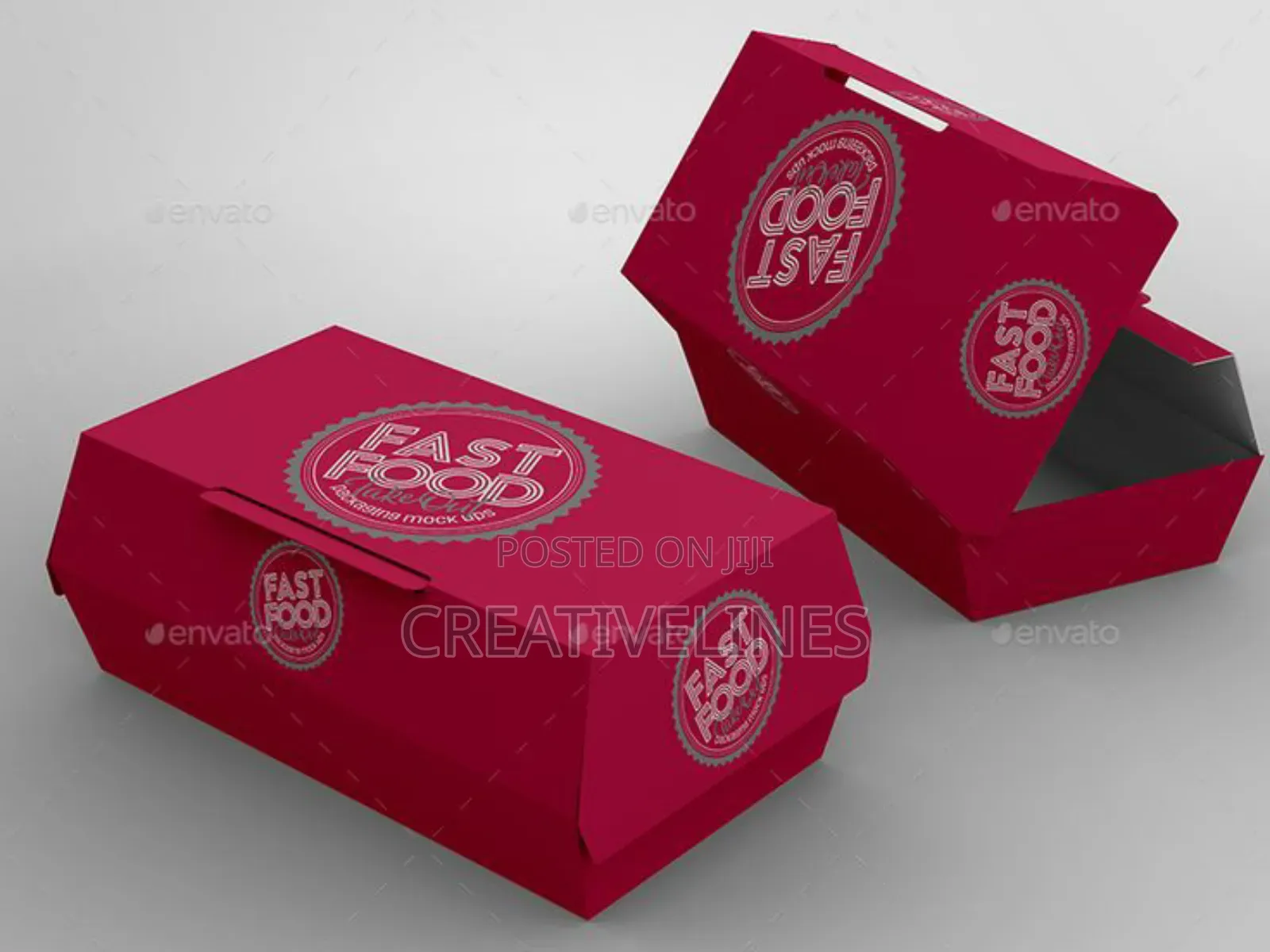 Customised Cubic Food Boxes
