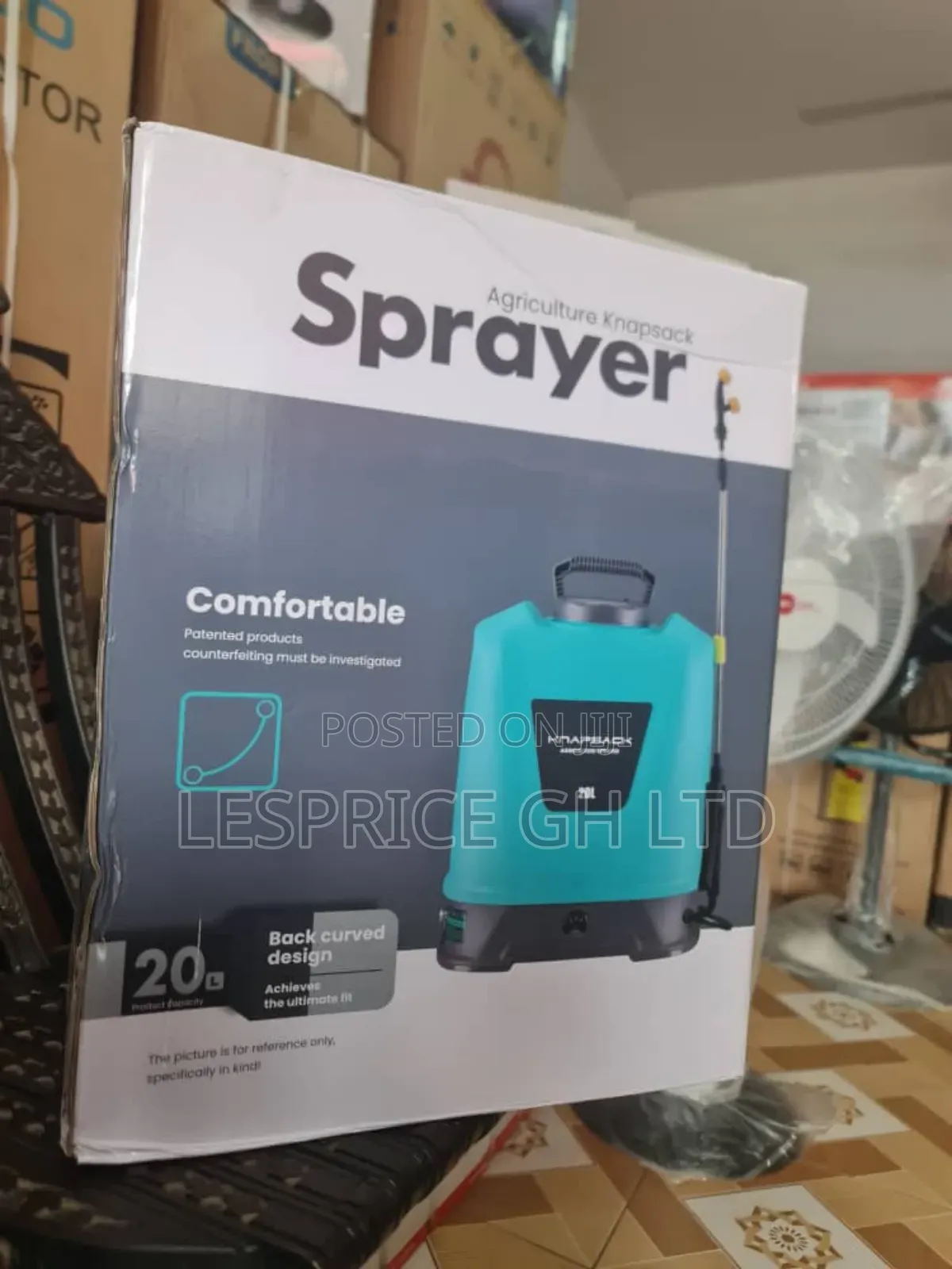 Simple Control ~ 20l Knapsack Sprayer/ Electric