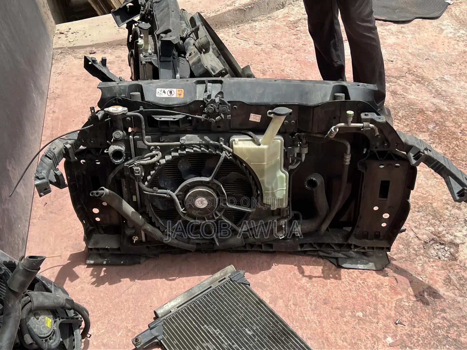 Kia Picanto 2012 Radiator Support Complete With the Tank