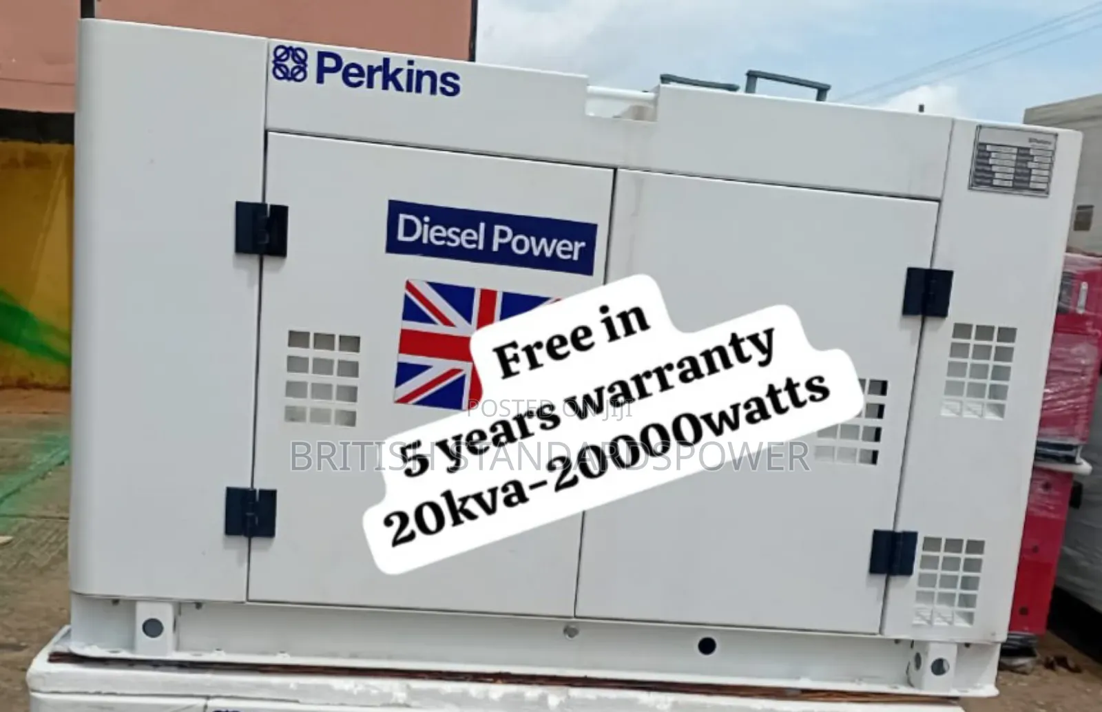 Flexibility Power Capacity 20kva Silent Diesel Generator