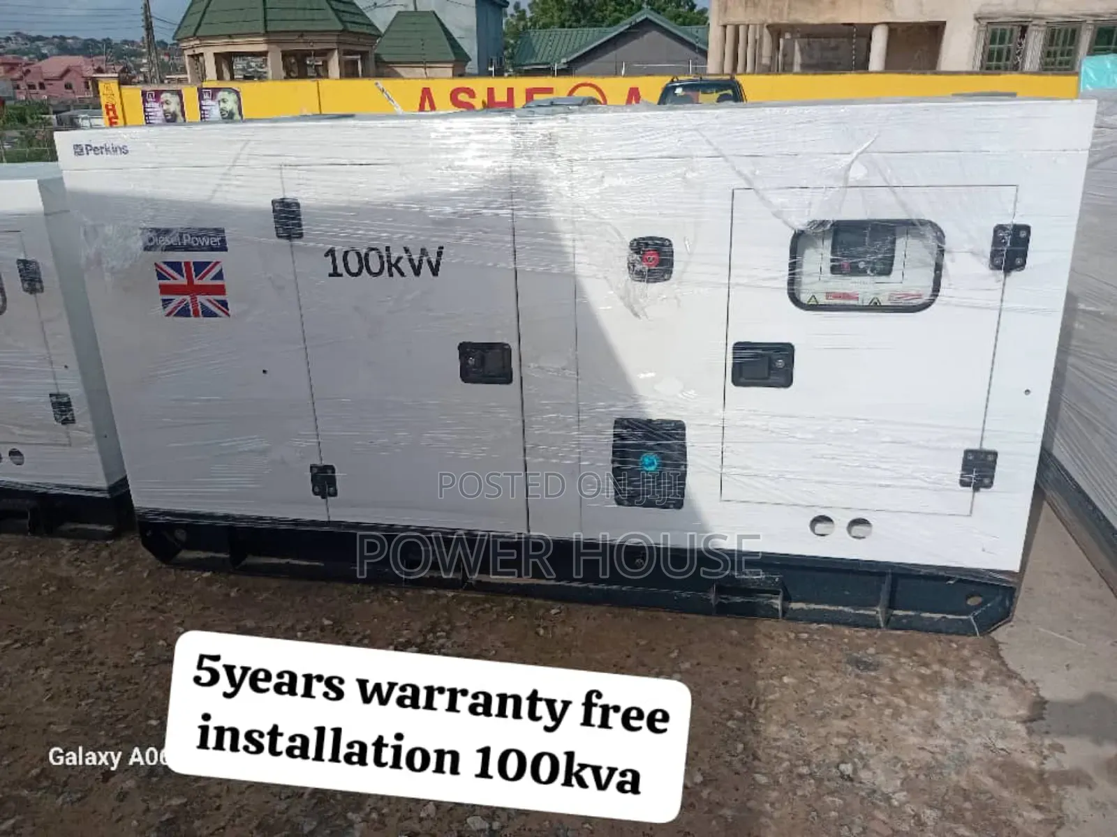 Amp Drive 100kva Perkins Generator Diesel Engine