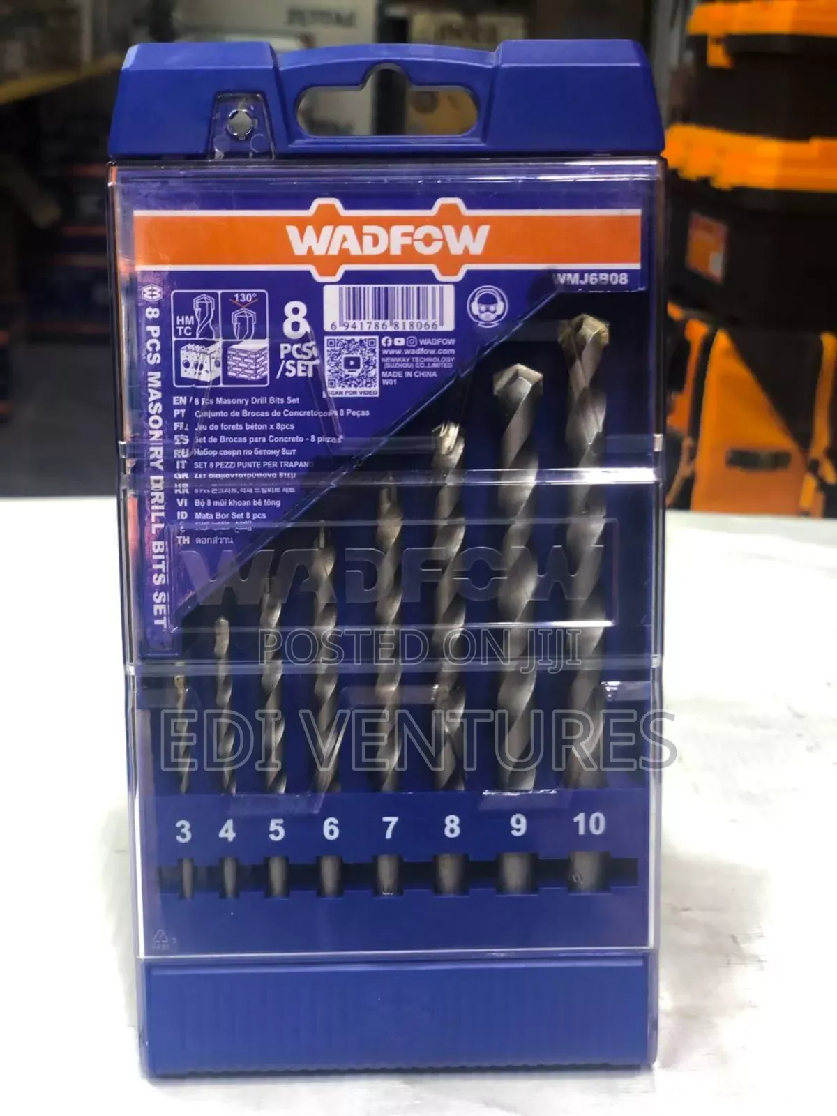 8 PCS Masonry Drill Bits