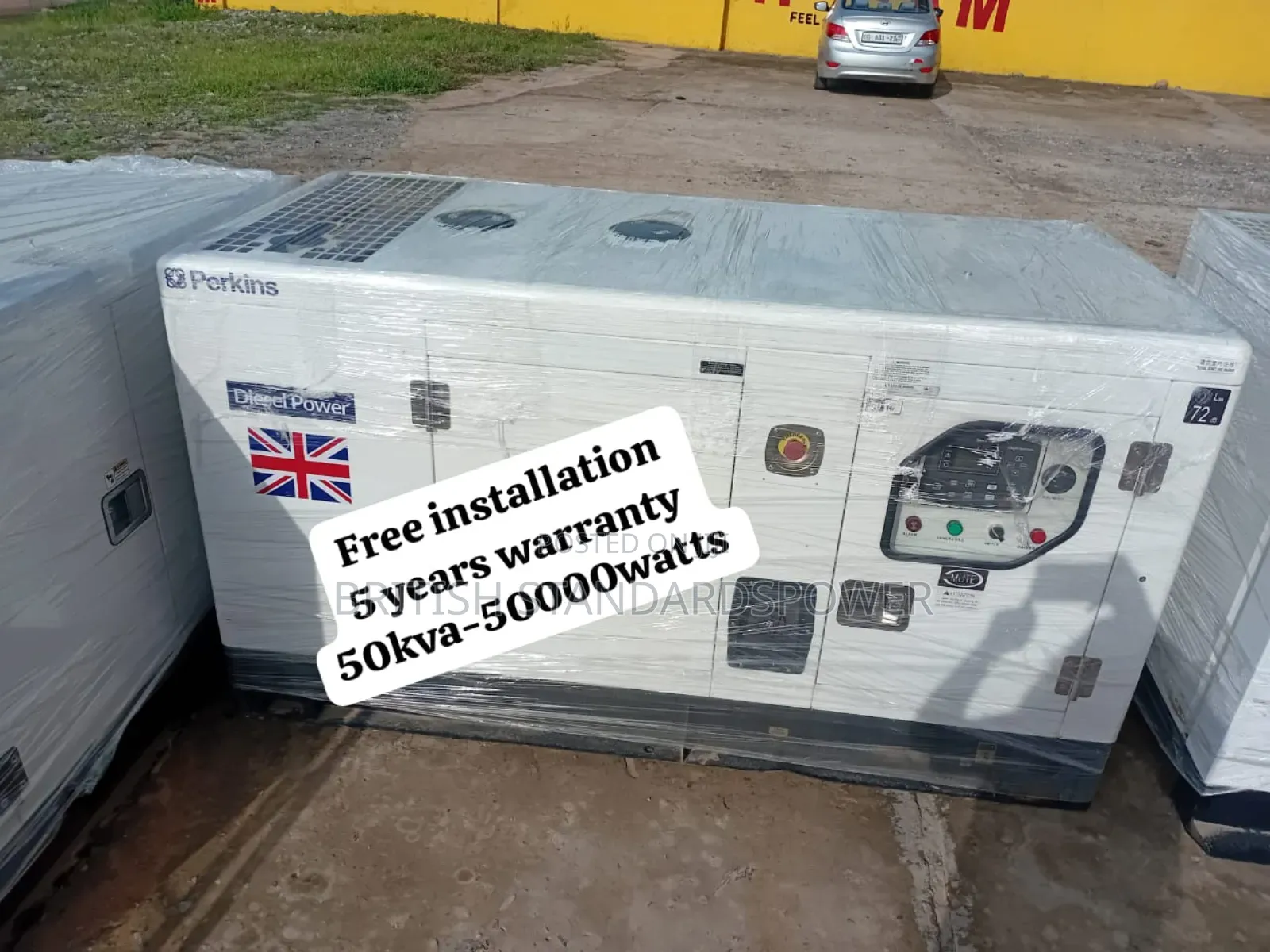 Energy Production 50kva Silent Diesel Generator