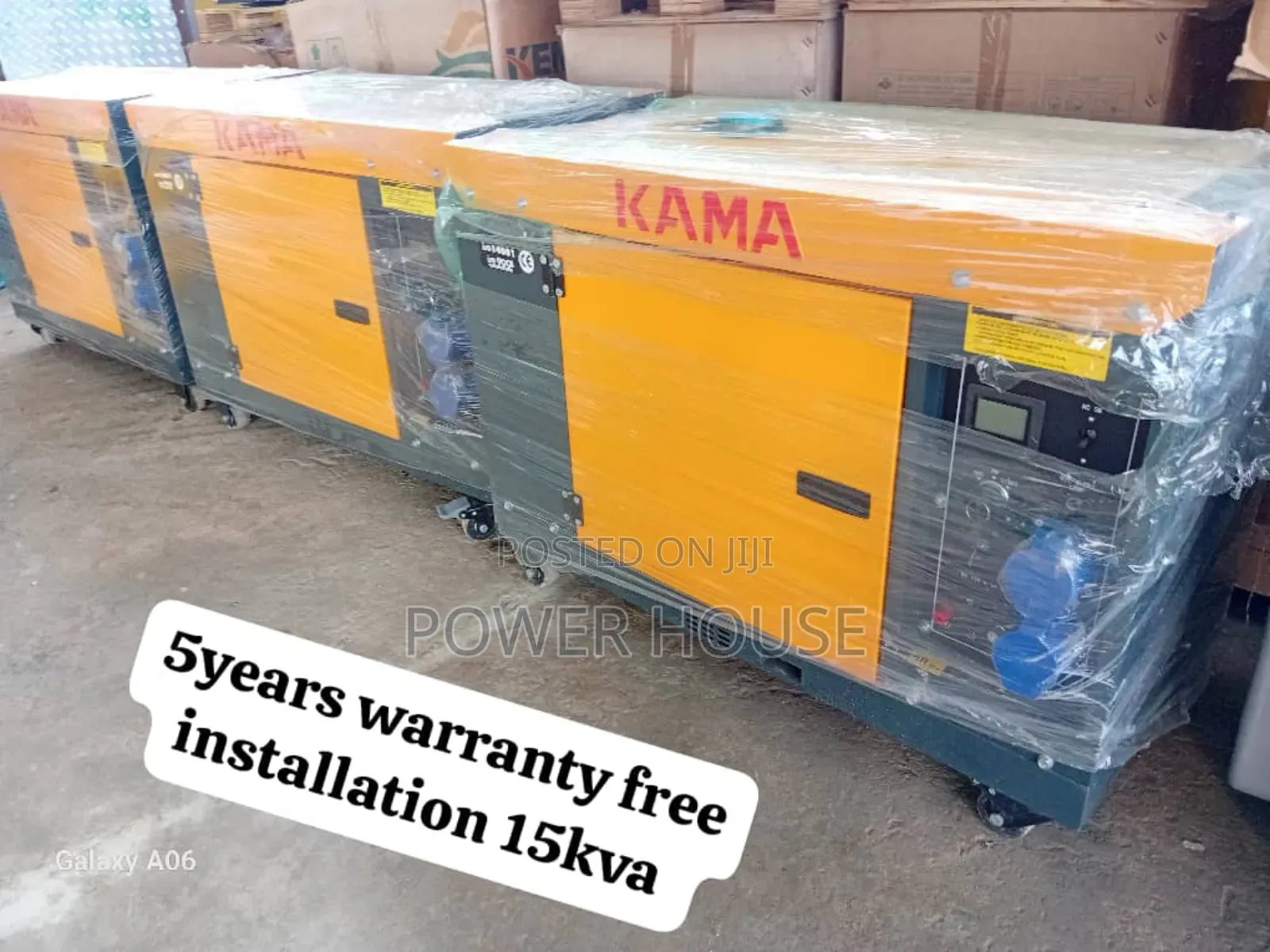 Astra Source Kama Diesel Generator 15kva 16500watts Perkins