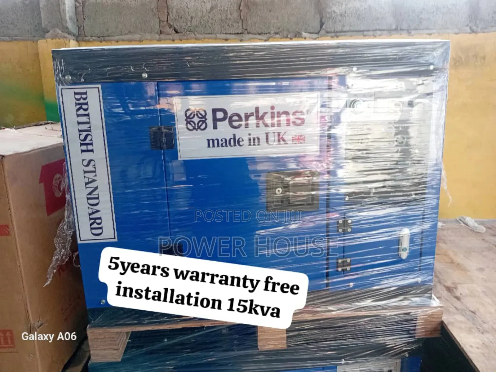 Astra Source Perkins Diesel Generator 15kva