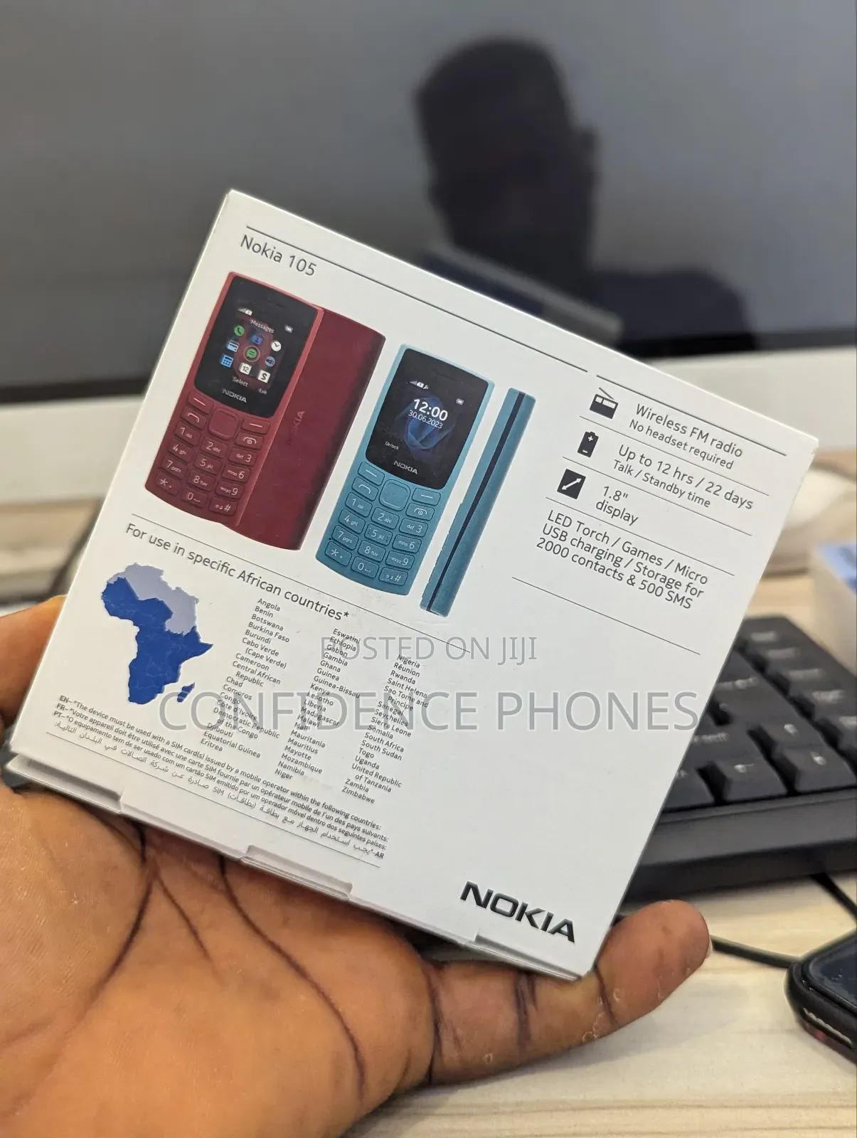 New Nokia 105 Black