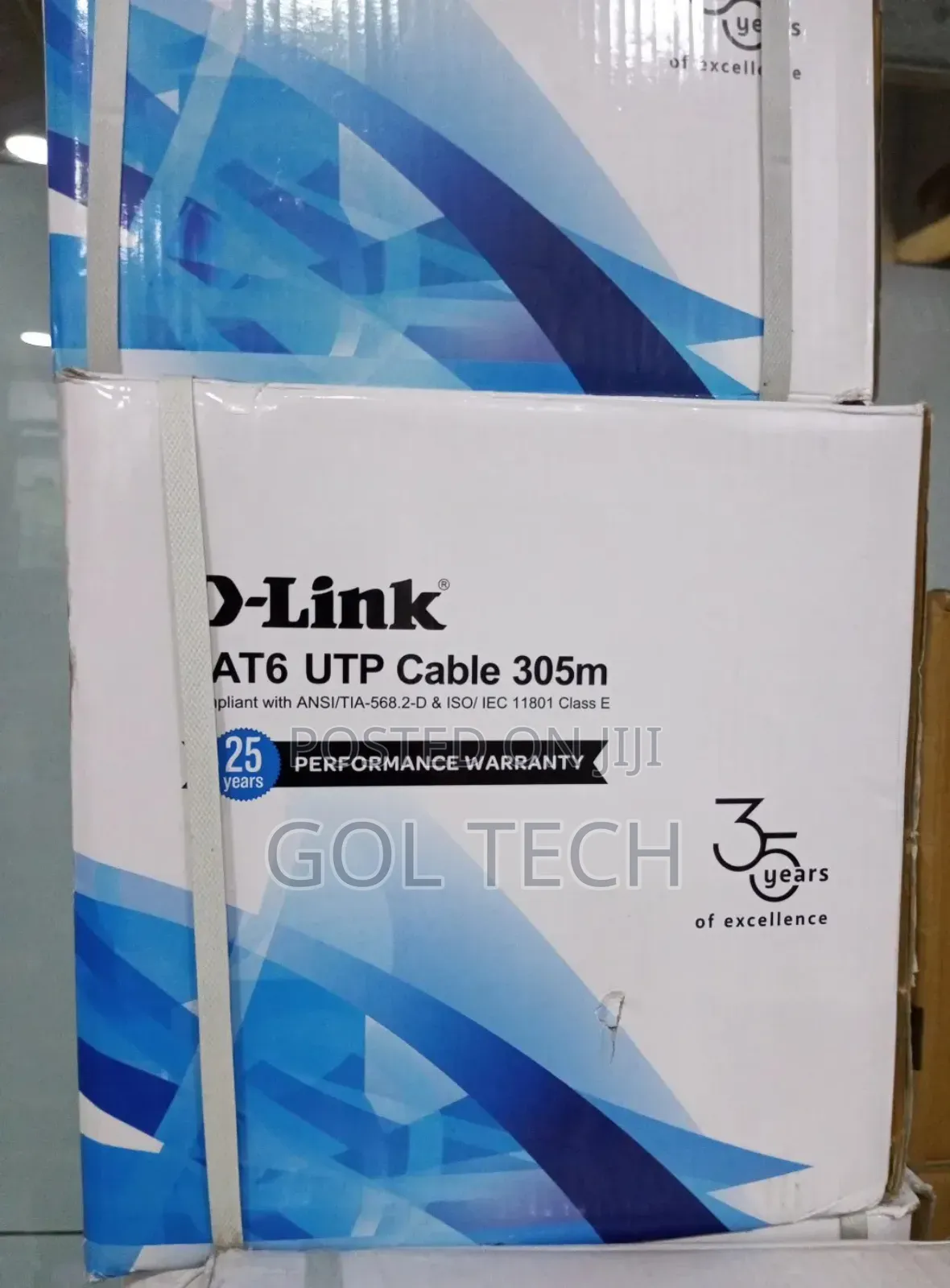 D-Link Utp Cat6 Cable Full Copper Cable 24awg