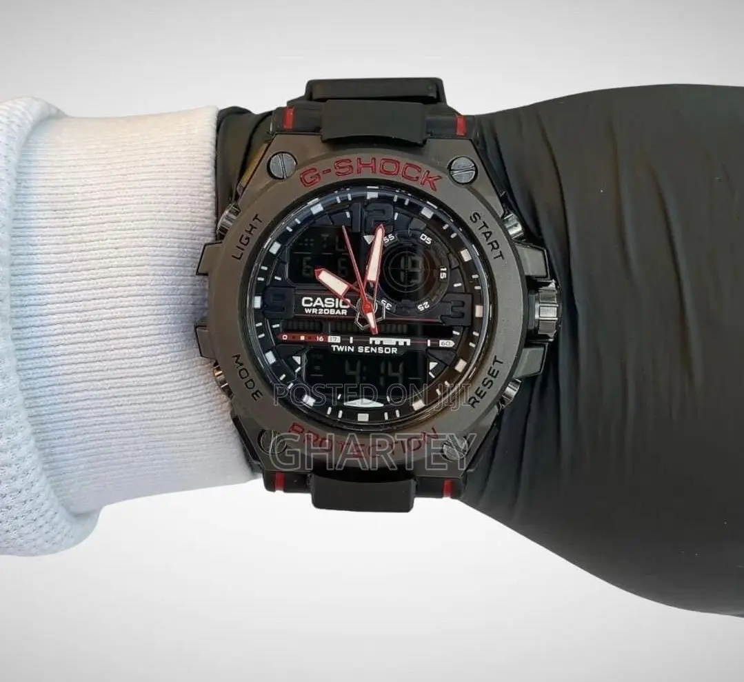 Gshock Dual Time Sports Watch || Waterproof Watch