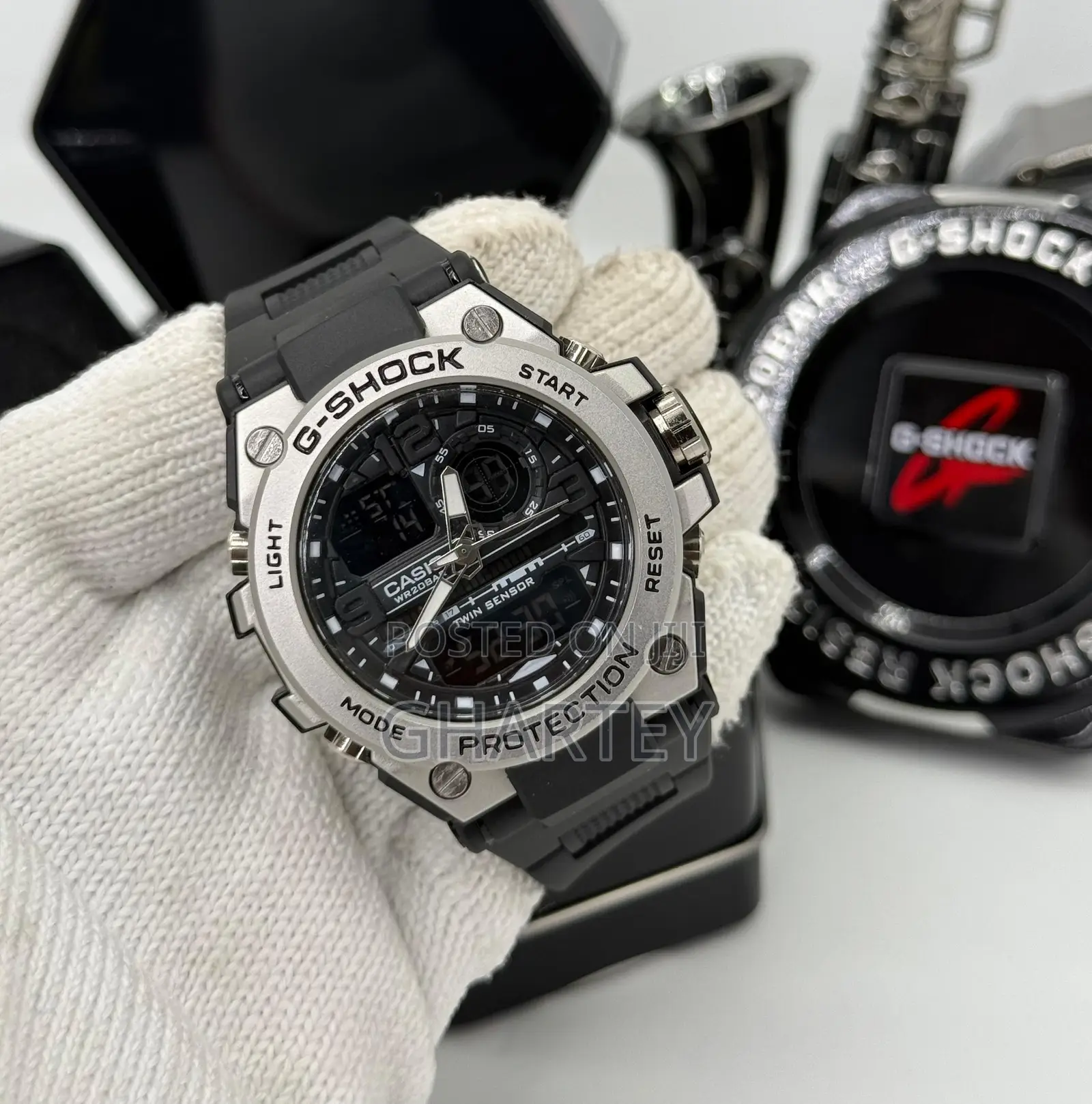 Casio Gshock Waterproof Analog Digital Display || 3colors
