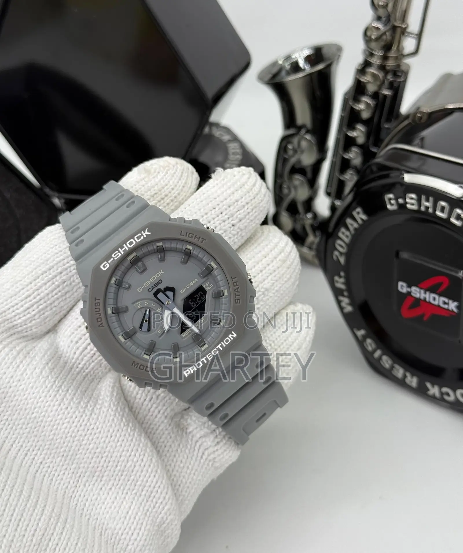 Luxury Unisex Gshock Dual Time Wristwatch