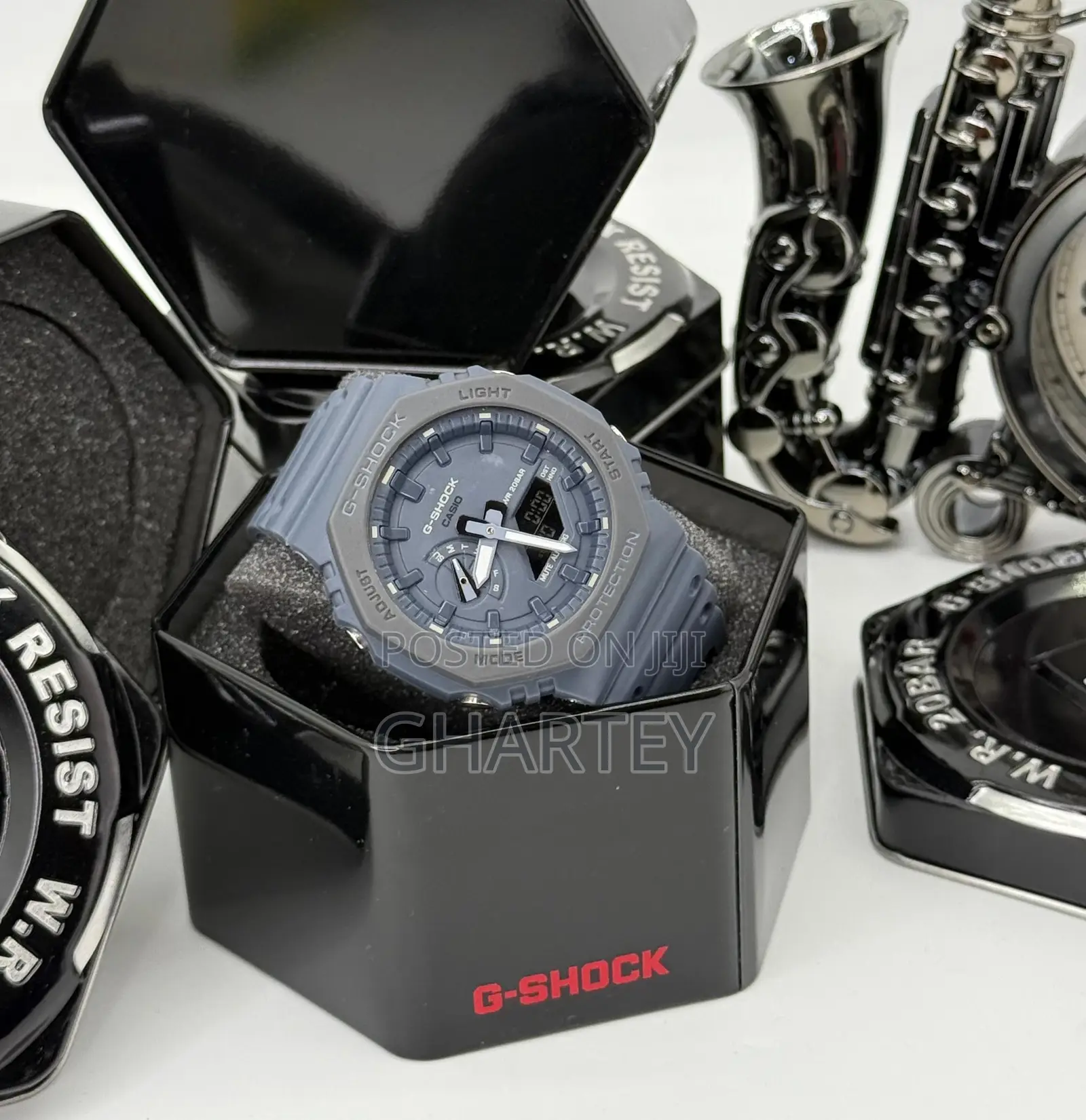 Luxury Unisex Gshock Dual Time Wristwatch