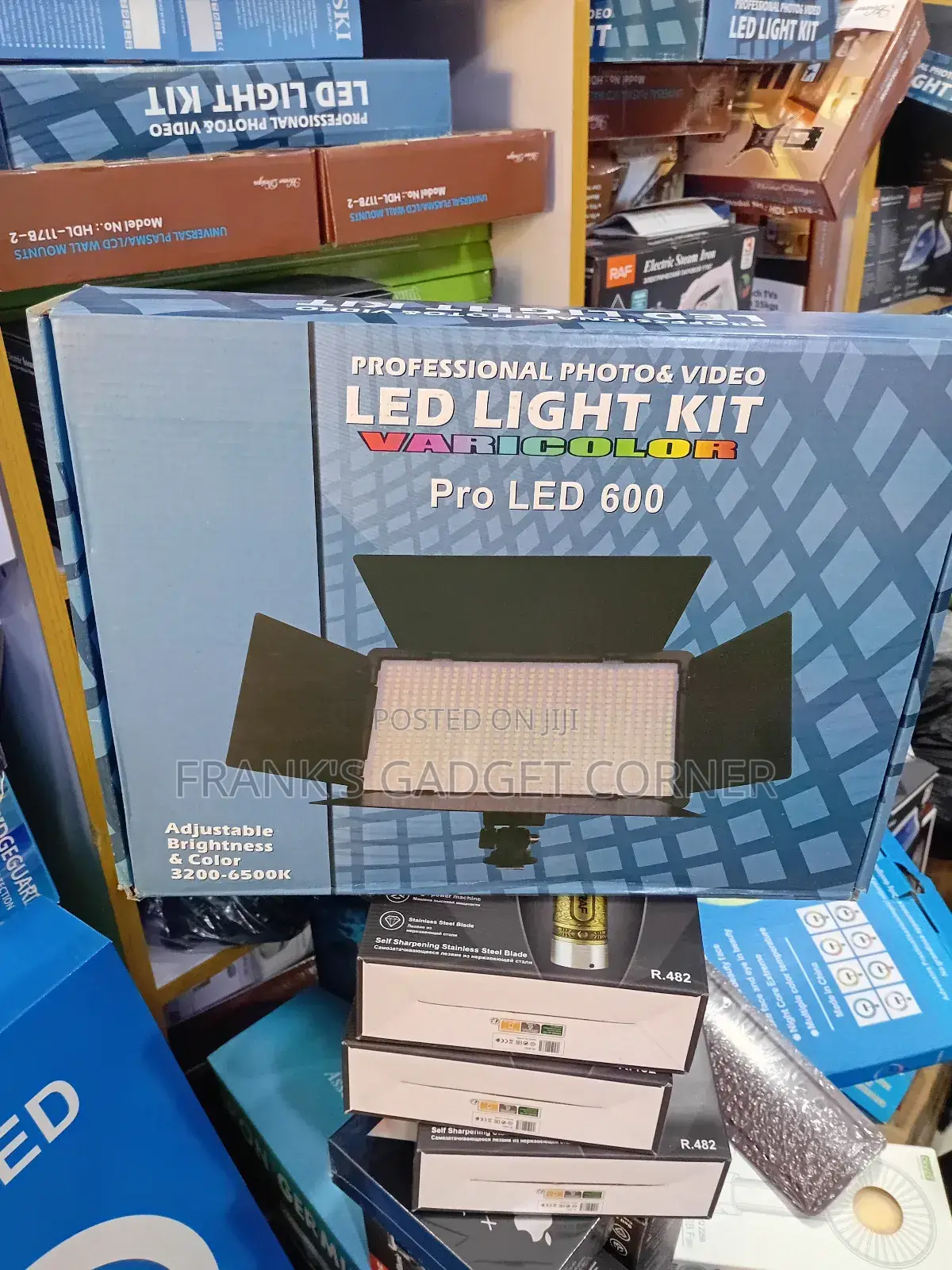 Pro 600 Led Light Kit for Photo and Video Shoot