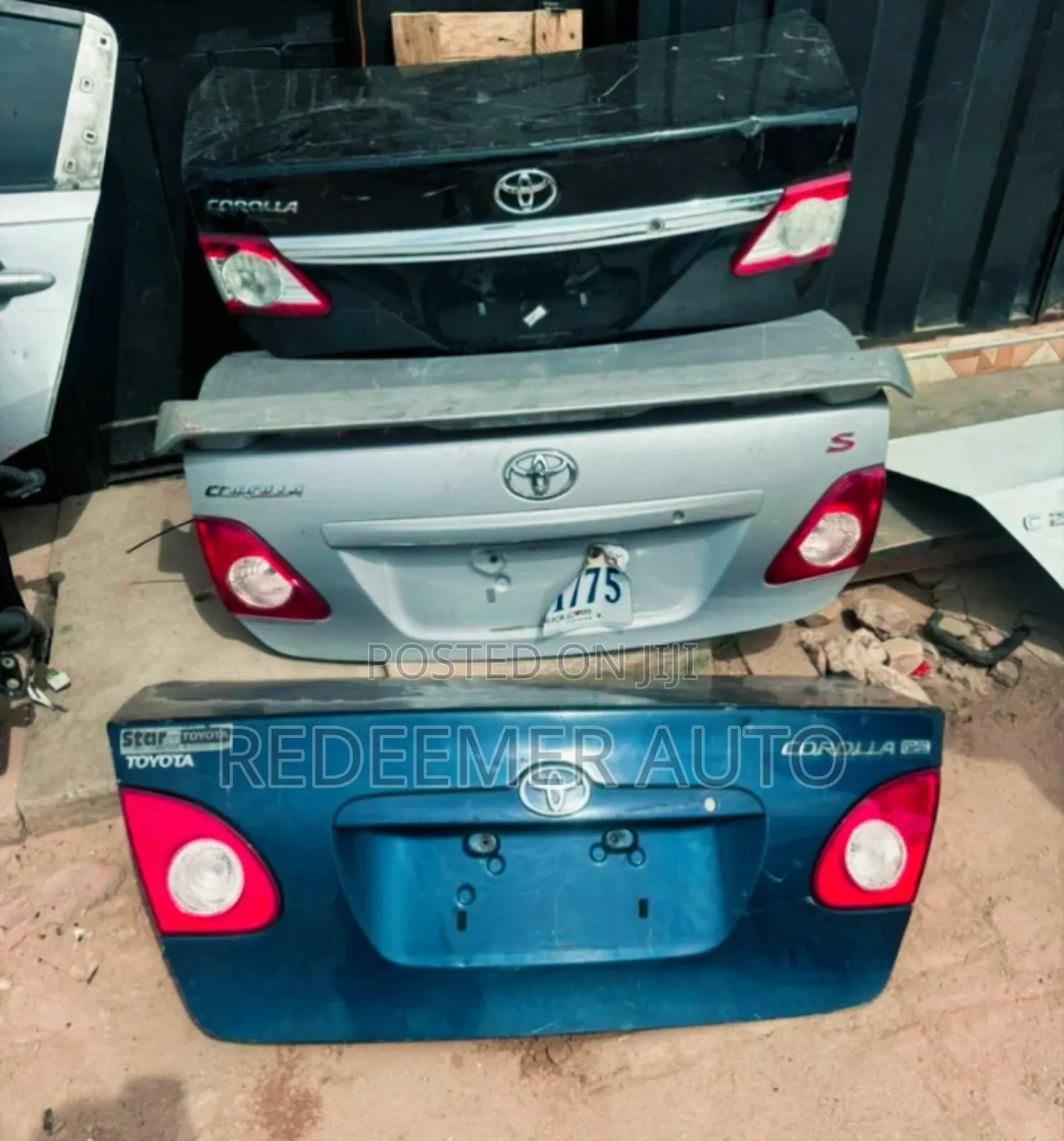 Toyota Corolla Boot 2005 2007,2008,2009,2010,2011,2012,2013