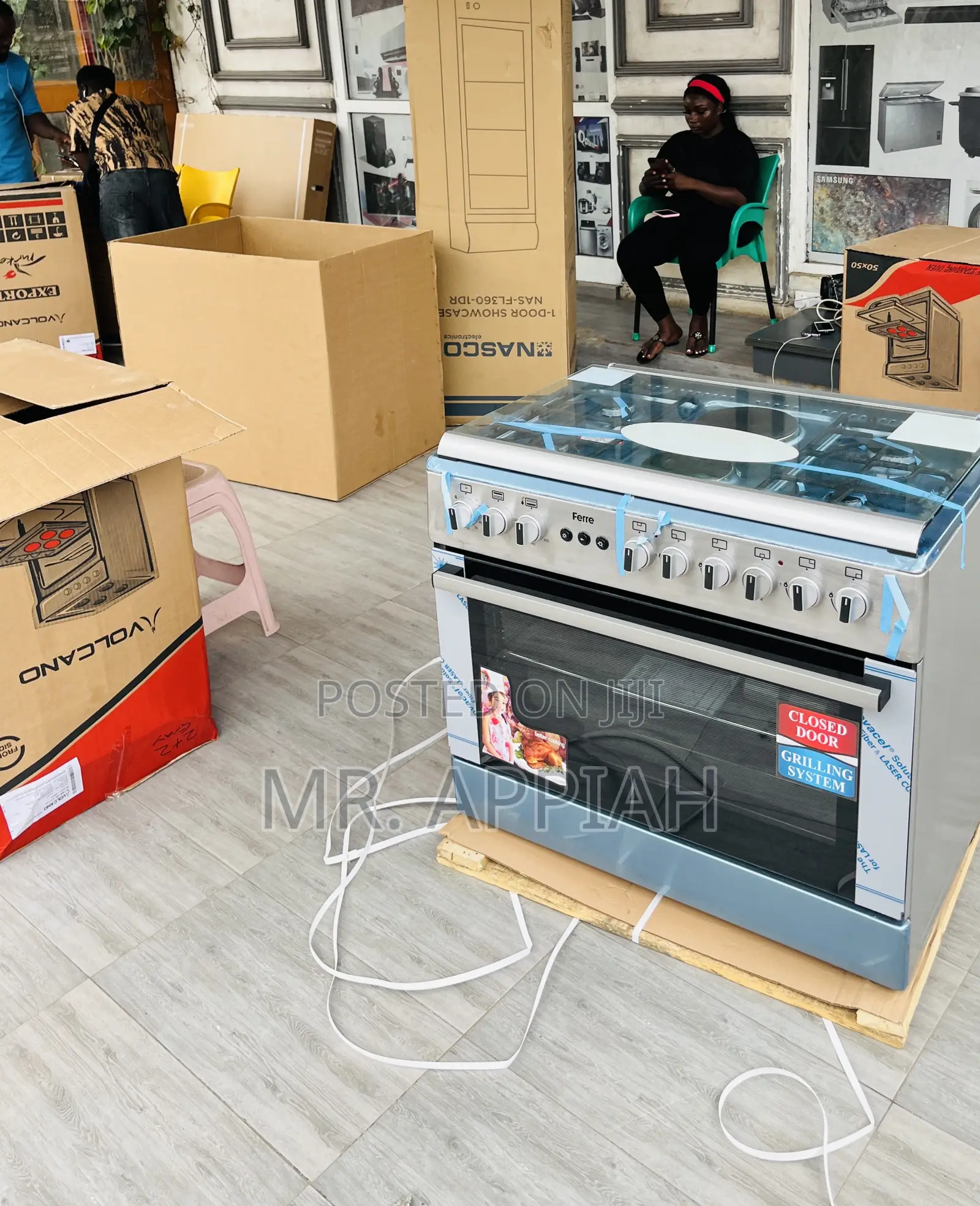 Shop Wonderful Kenwood 4 Gas With 1 Electric Burner + Oven.