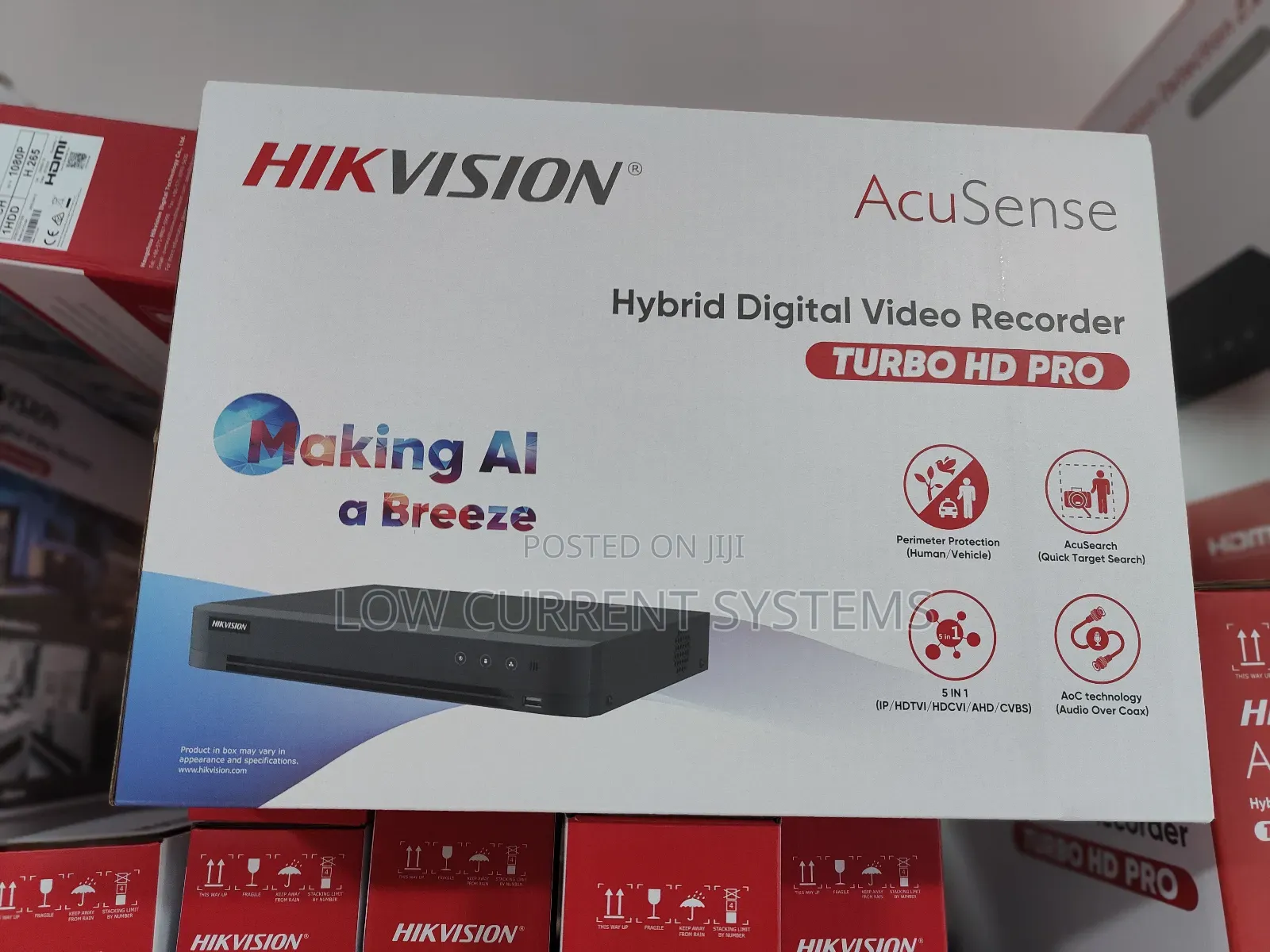 Hikvision 16 Channel DVR 5mp Acusence Two Ways Audio Ai
