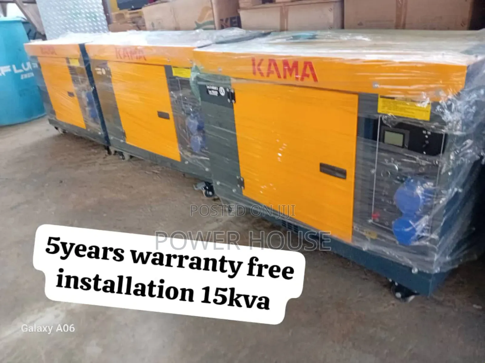 Bravo Relay Kama Diesel 15kva Generator