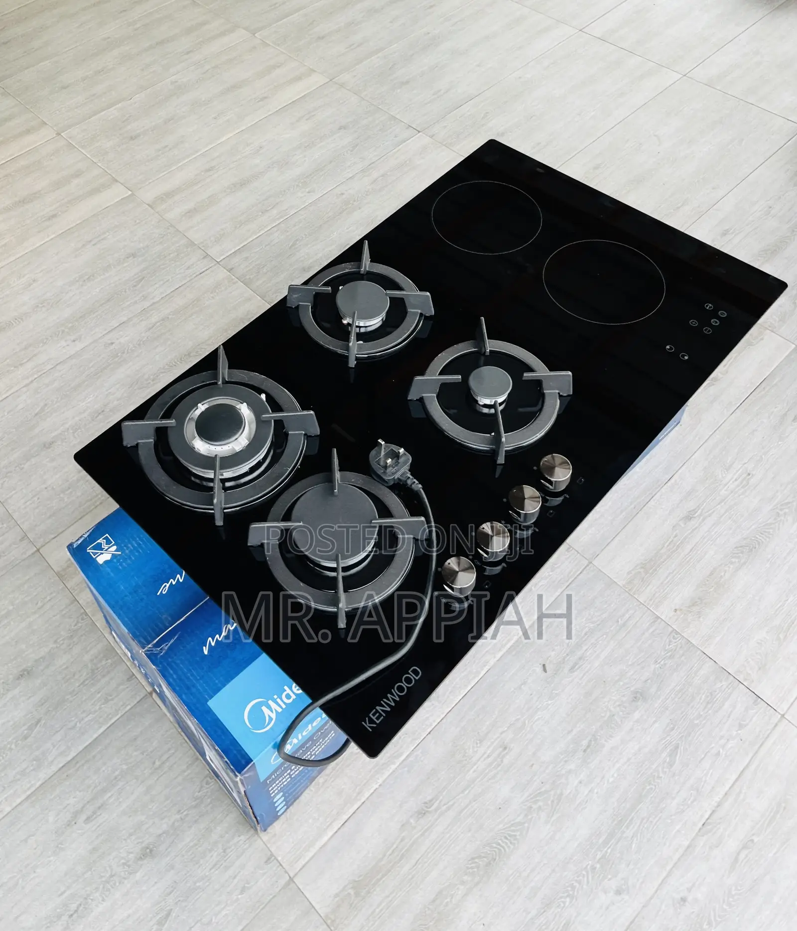 Shop Classic Kenwood 90cm Glass Ceramic 4 + 2 in Built Hob.