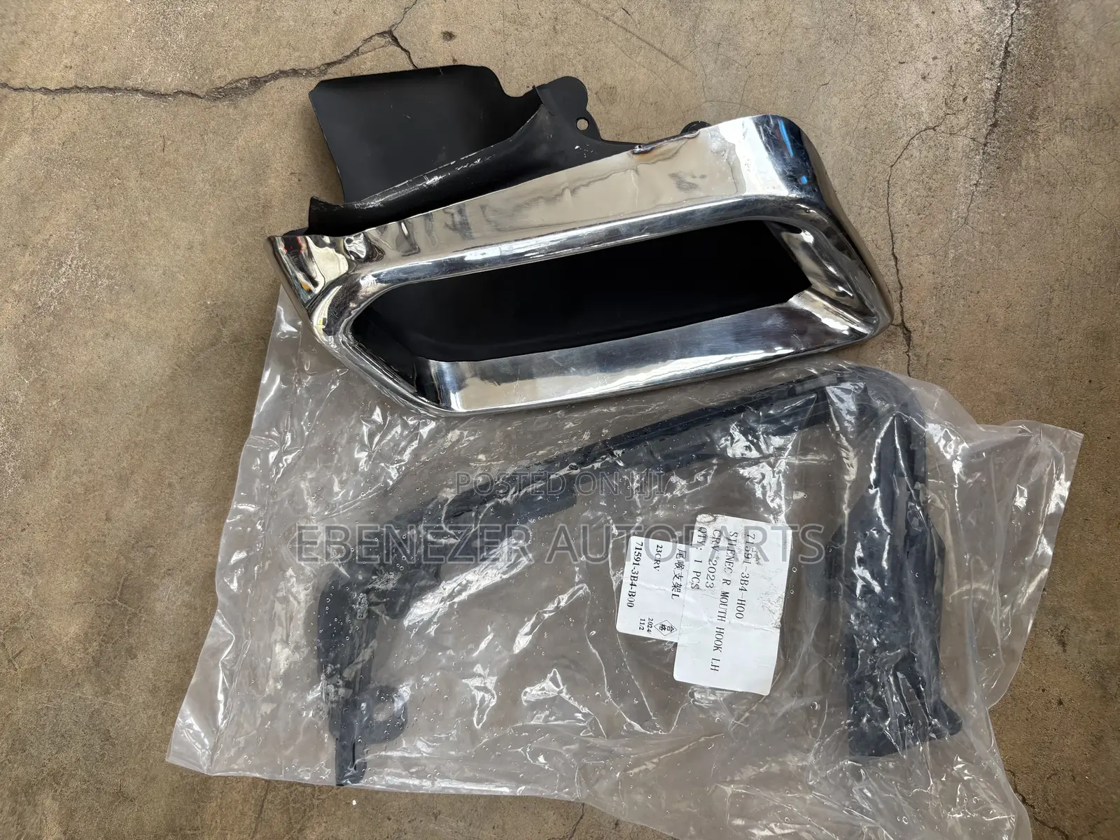 Honda Crv Back Bumper Exhaust Muffler 2023 2024 2025