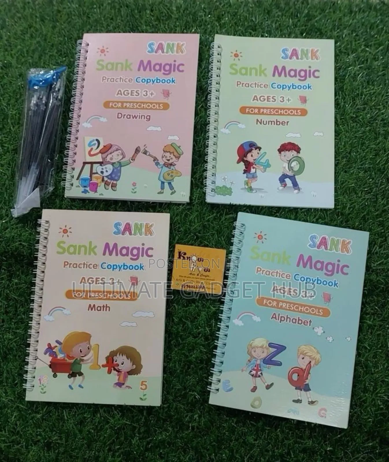 4 Set Magic Book