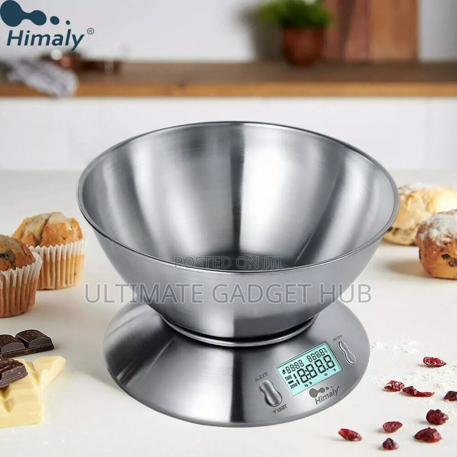 Digital Kitchen Scale (Stainless Steel)