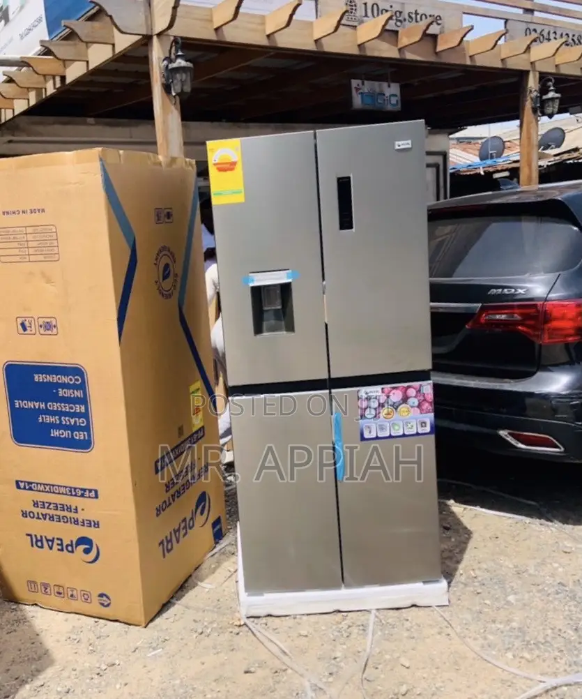 Shop Authentic Pearl Pf -613md Side by Side 4 Door Fridge.