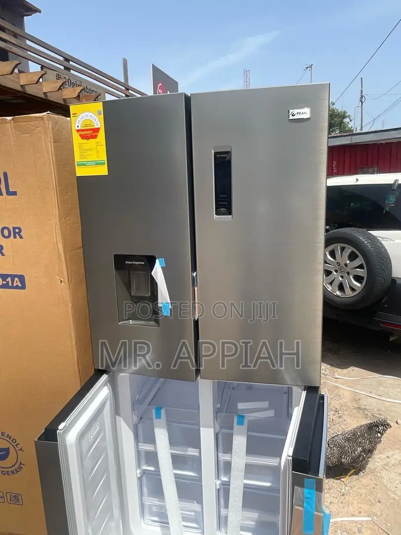 Pearl Pf -613md Side by Side 4 Door Fridge + Dispenser.