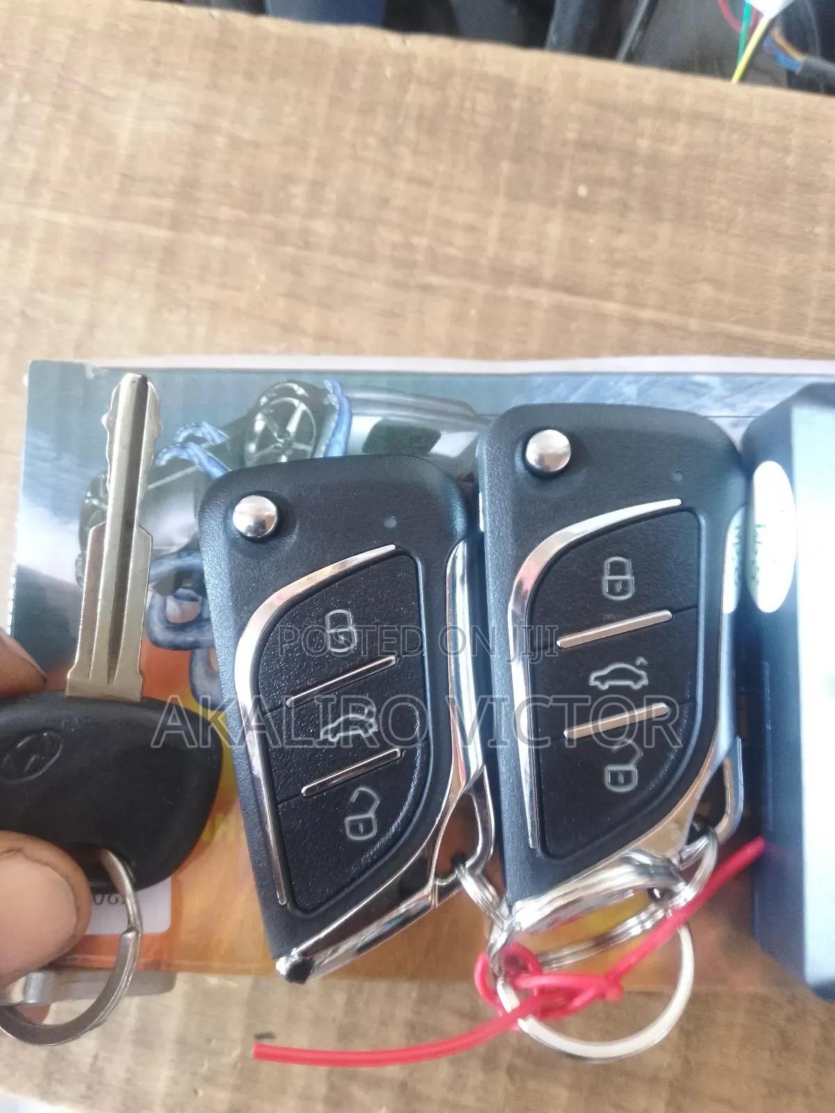 Octopus Keyless Entry System With Flipping Key