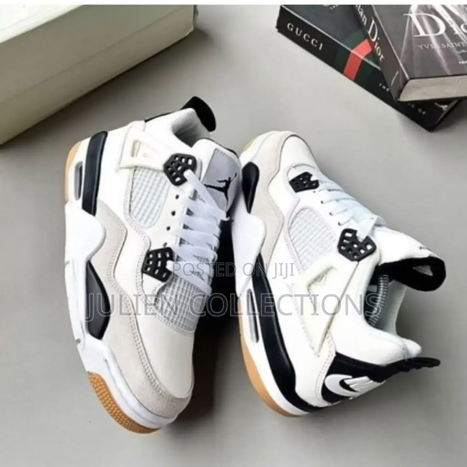 Jordan Retro 4 Sb Black N White