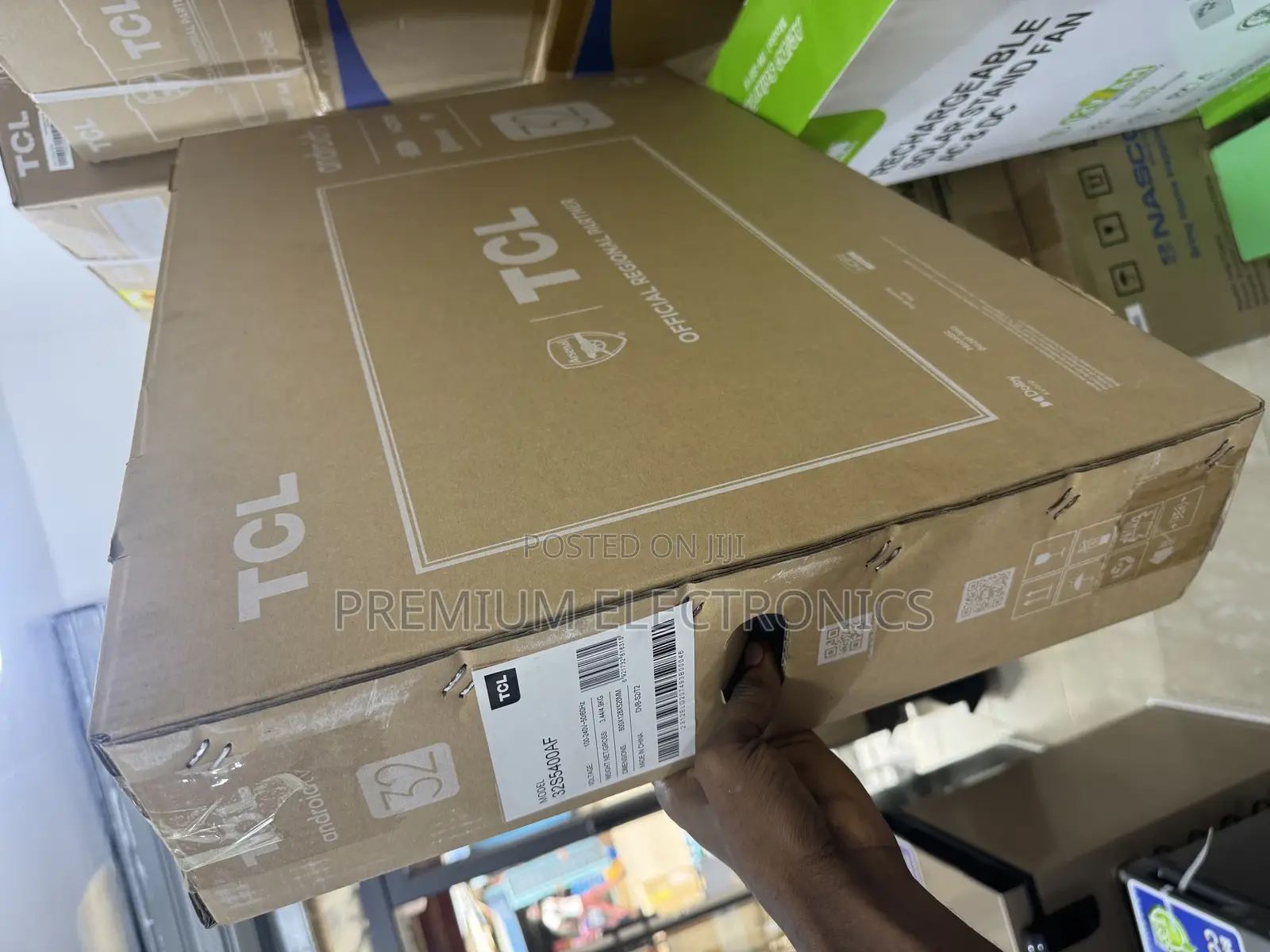Instant Hdr Rendering 32” Tcl Hd Android Smart Television