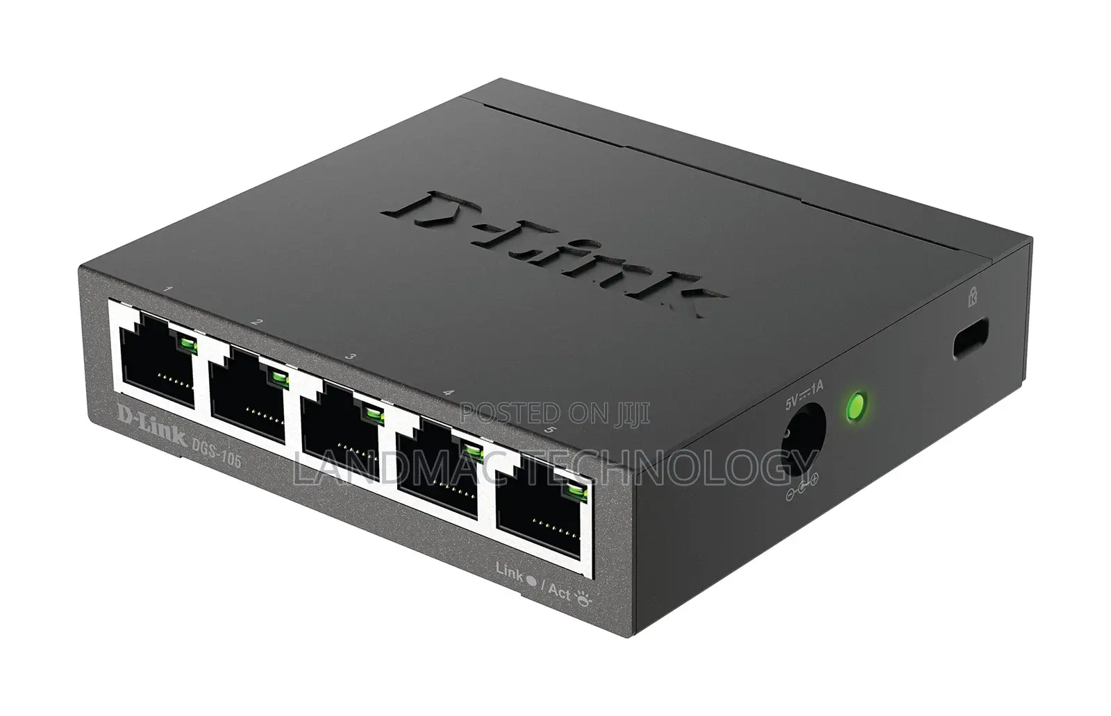 D-Link Ethernet Switch, 5 Port Gigabit Unmanaged