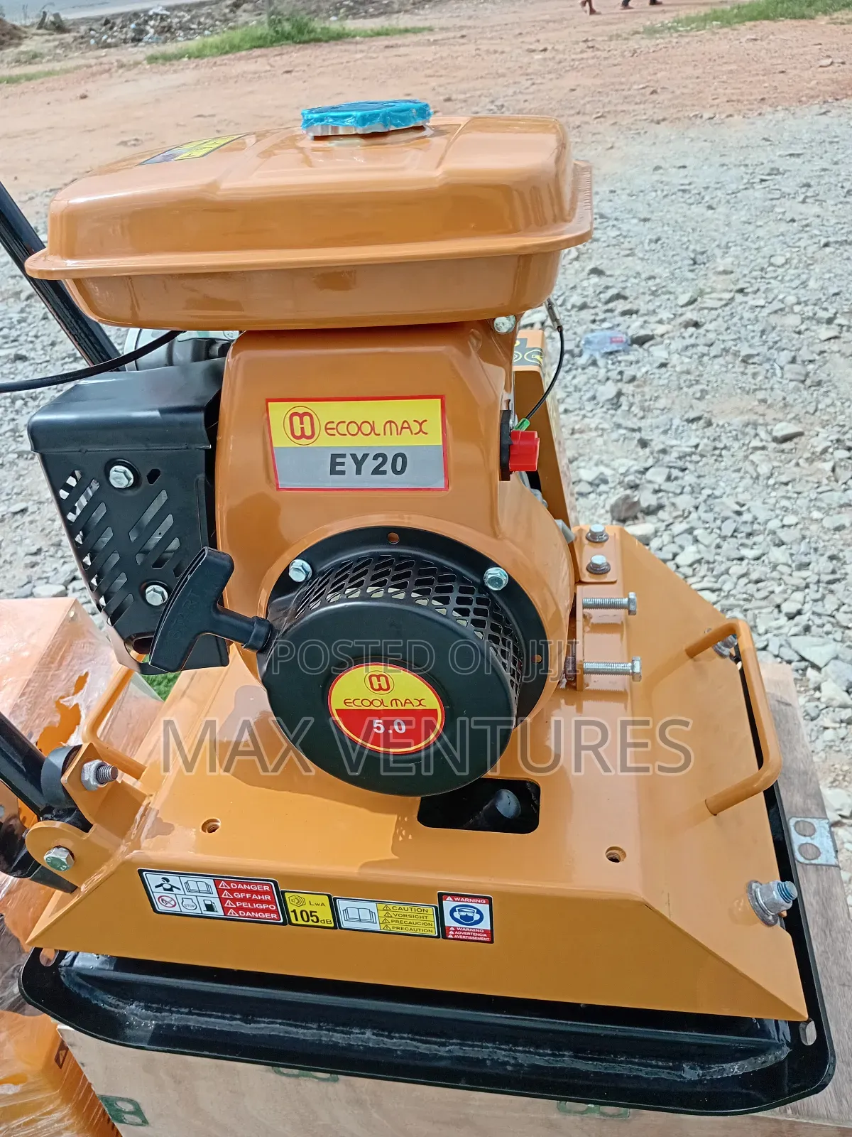 Ecoolmax 5.0hp Ey20 Plate Compactor With Productivity