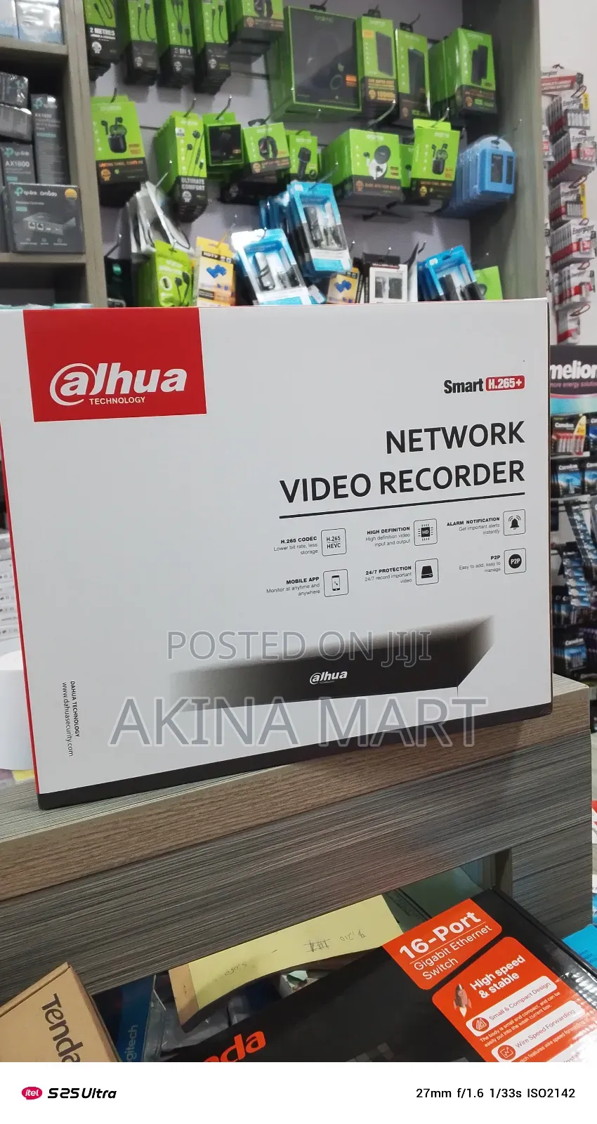 4ch NVR Poe Dahua Network Video Recorder
